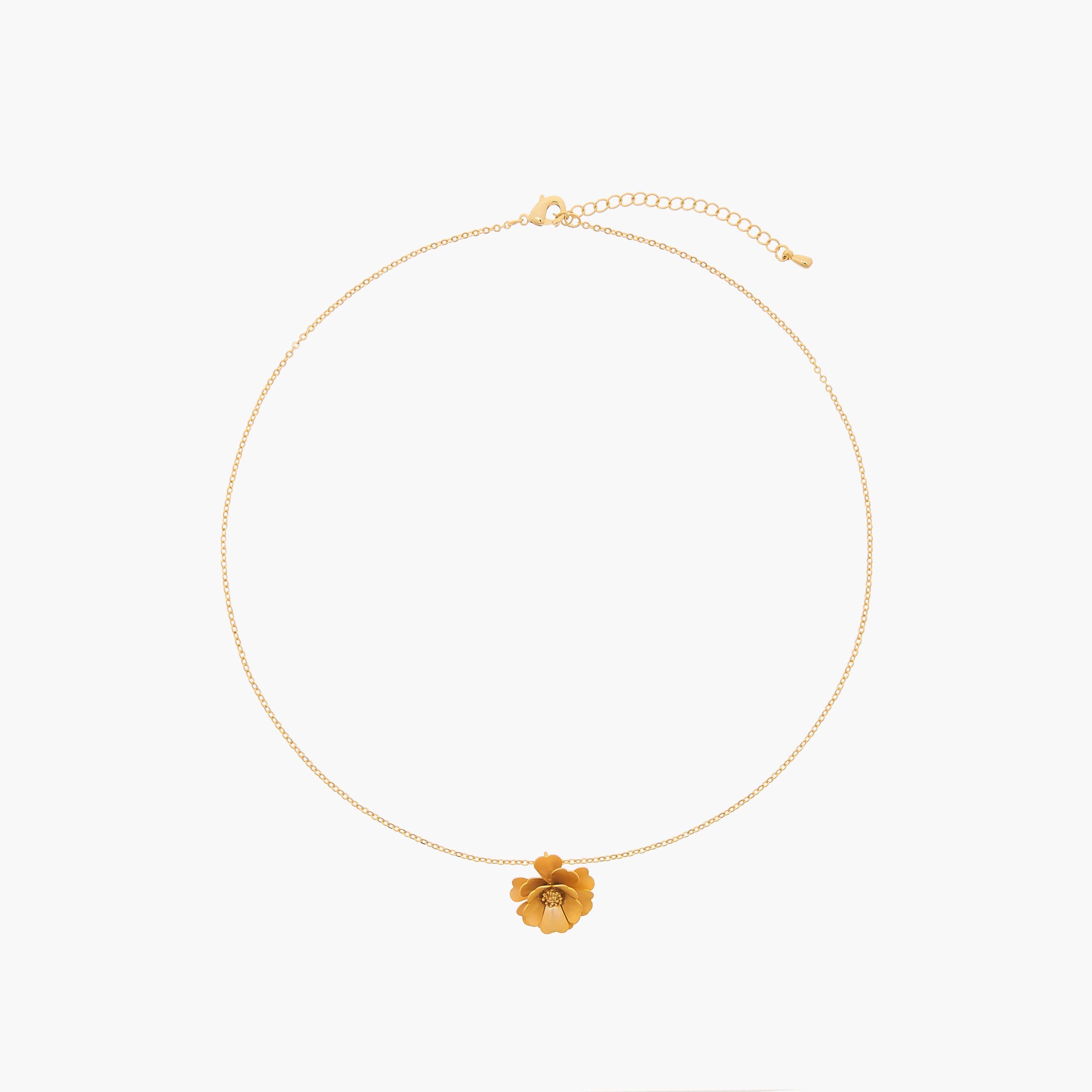 Charmz Flower Pendant Necklace and Earrings Set-girls-accessories-jewellery-image-2