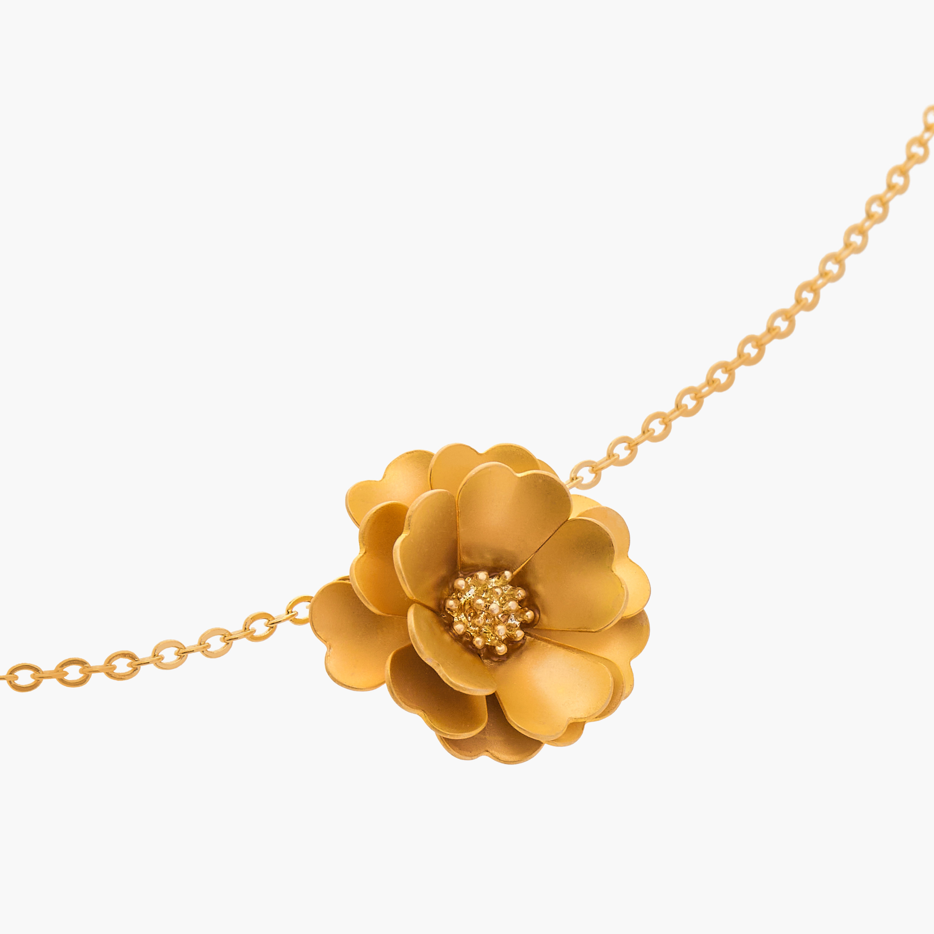 Charmz Flower Pendant Necklace and Earrings Set-girls-accessories-jewellery-image-5