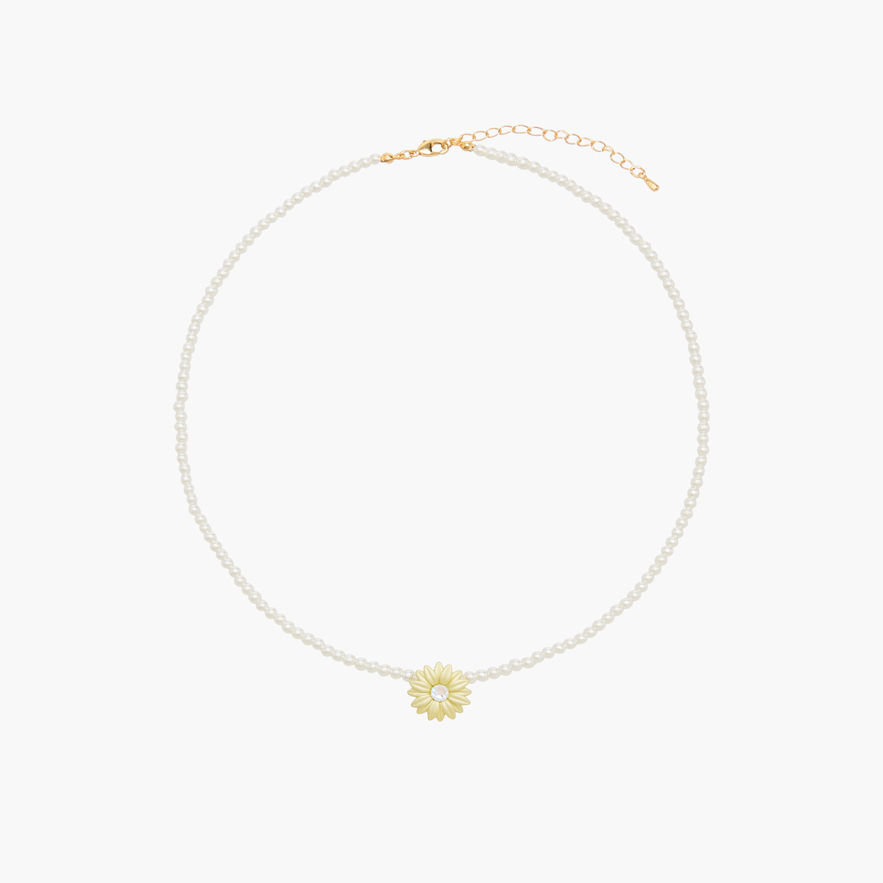 Charmz Floral Embellished Pendant Necklace and Earrings Set-girls-accessories-jewellery-image-2