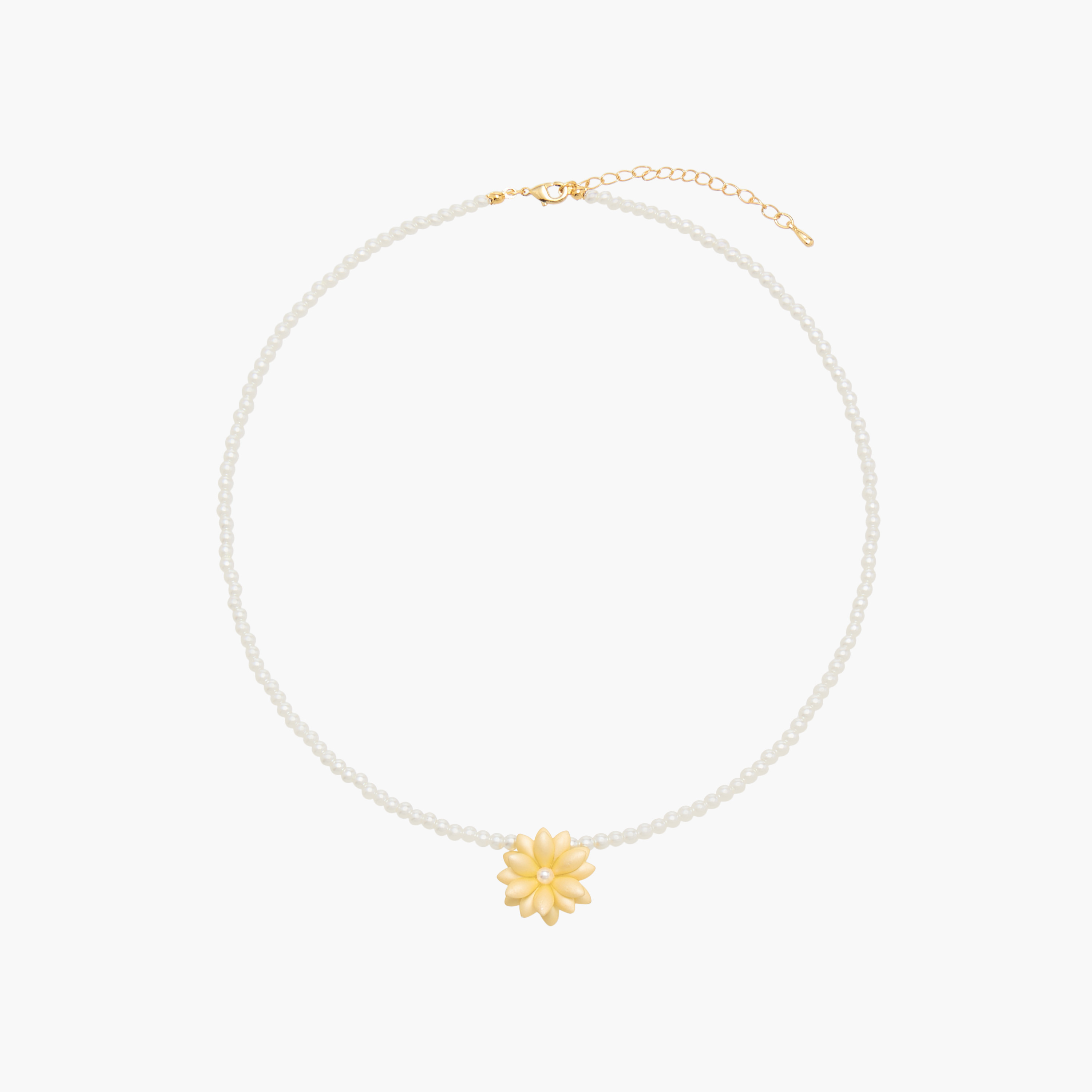 Charmz Floral Embellished Pendant Necklace and Earrings Set-girls-accessories-jewellery-image-2