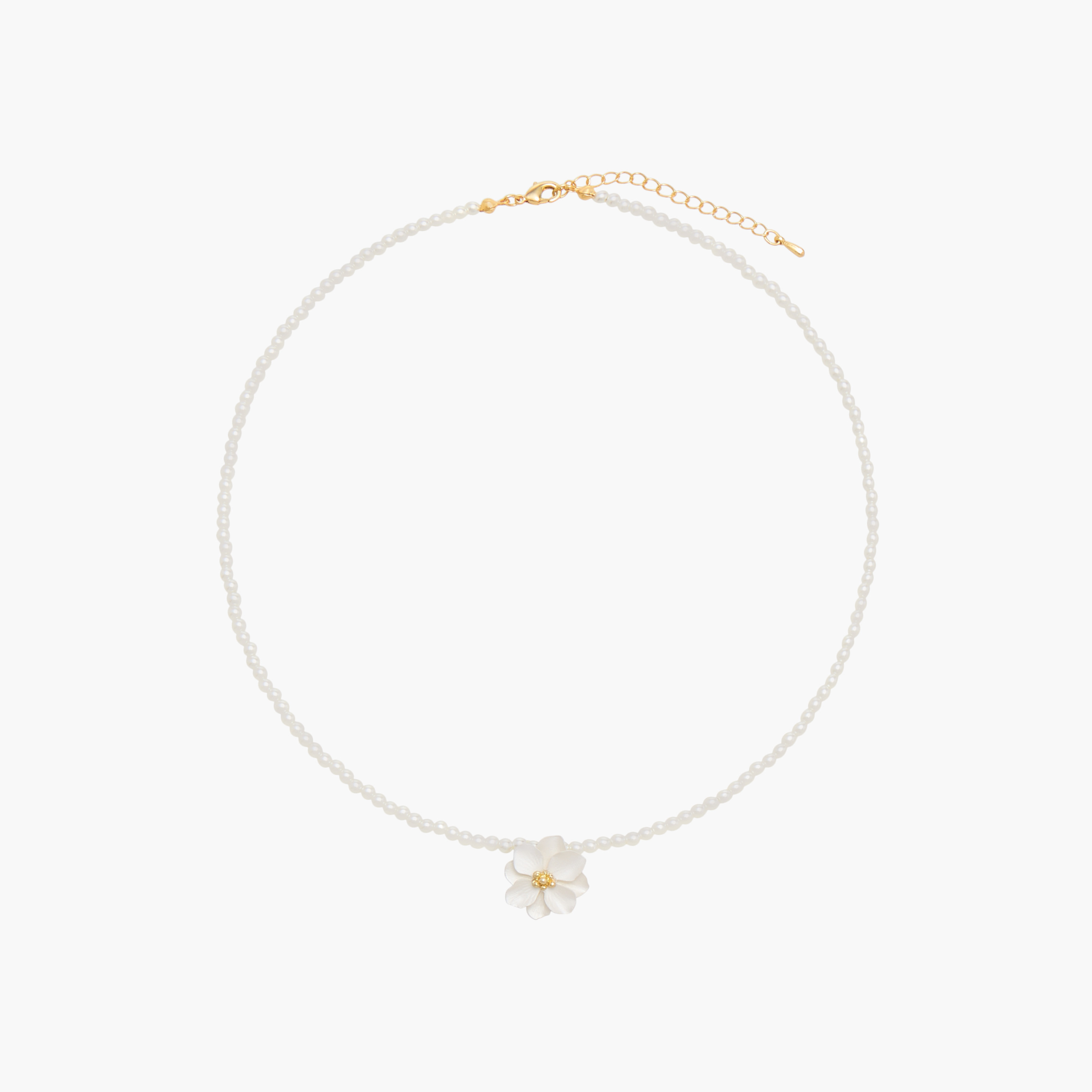 طقم حلق وعقد بدلّاية مزينة بالأزهار من تشارمز-girls-accessories-jewellery-image-2