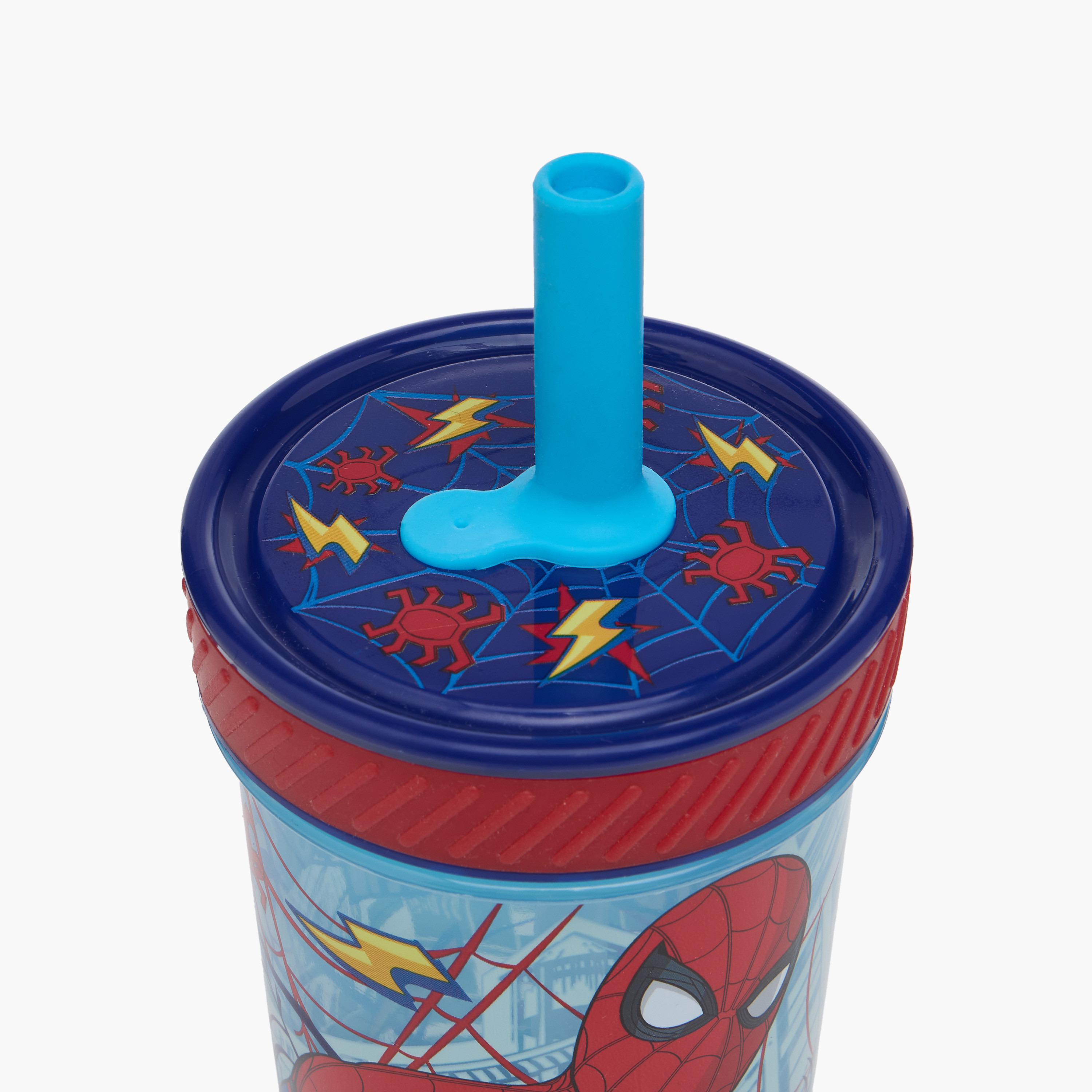Disney Spider-Man Print Sipper Tumbler - 370 ml-baby-feeding-mealtimeessentials-image-3