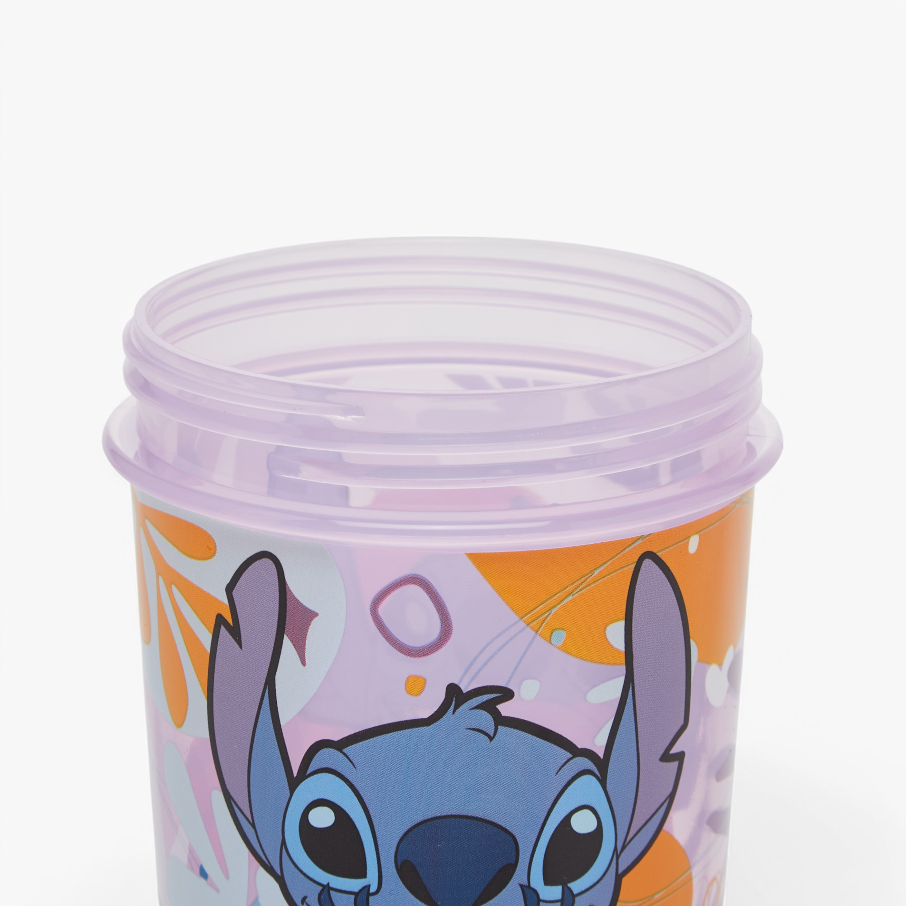 Disney Stitch Print Tumbler with Straw - 370 ml-baby-feeding-mealtimeessentials-image-4