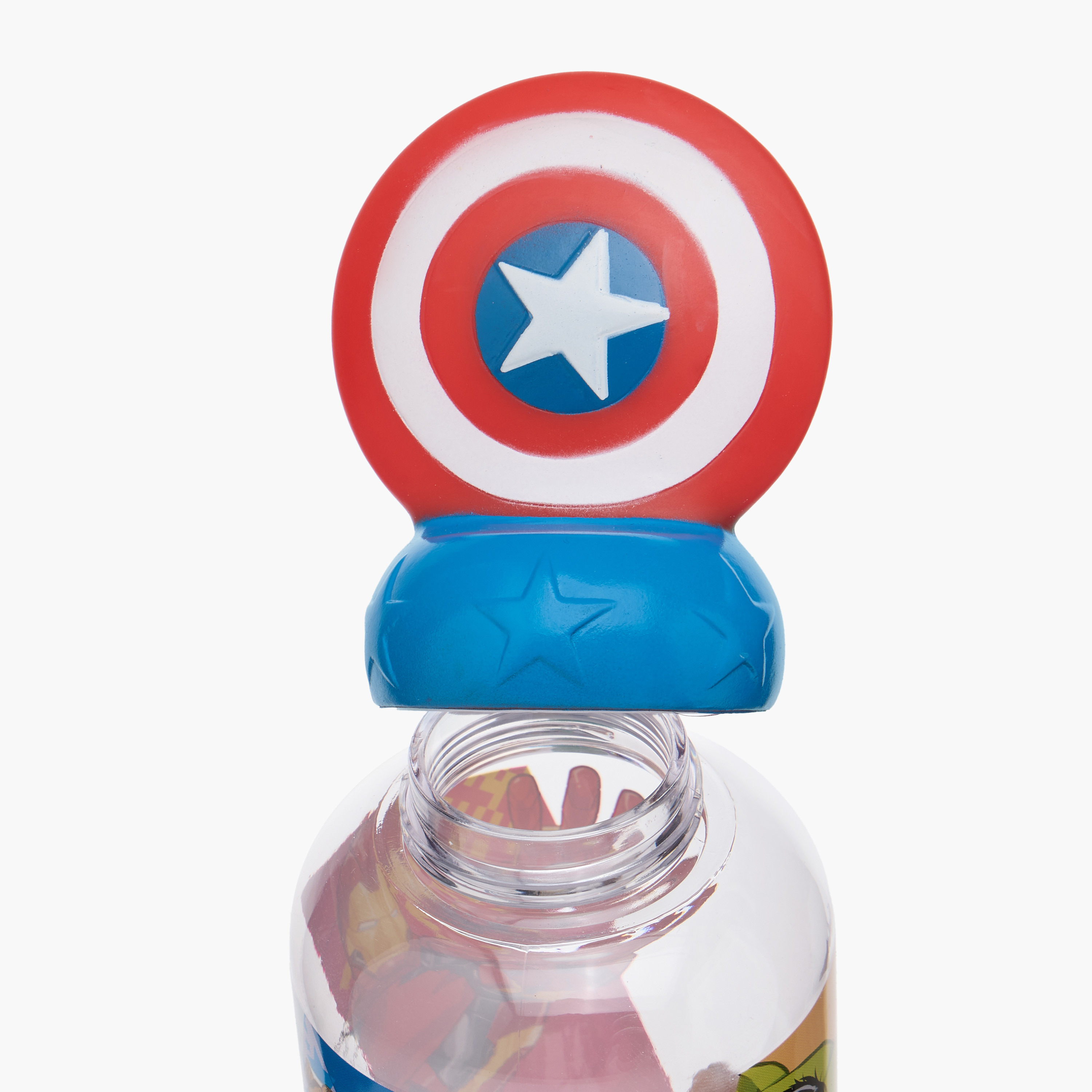 Captain America Print Water Bottle - 560 ml-baby-feeding-mealtimeessentials-image-4
