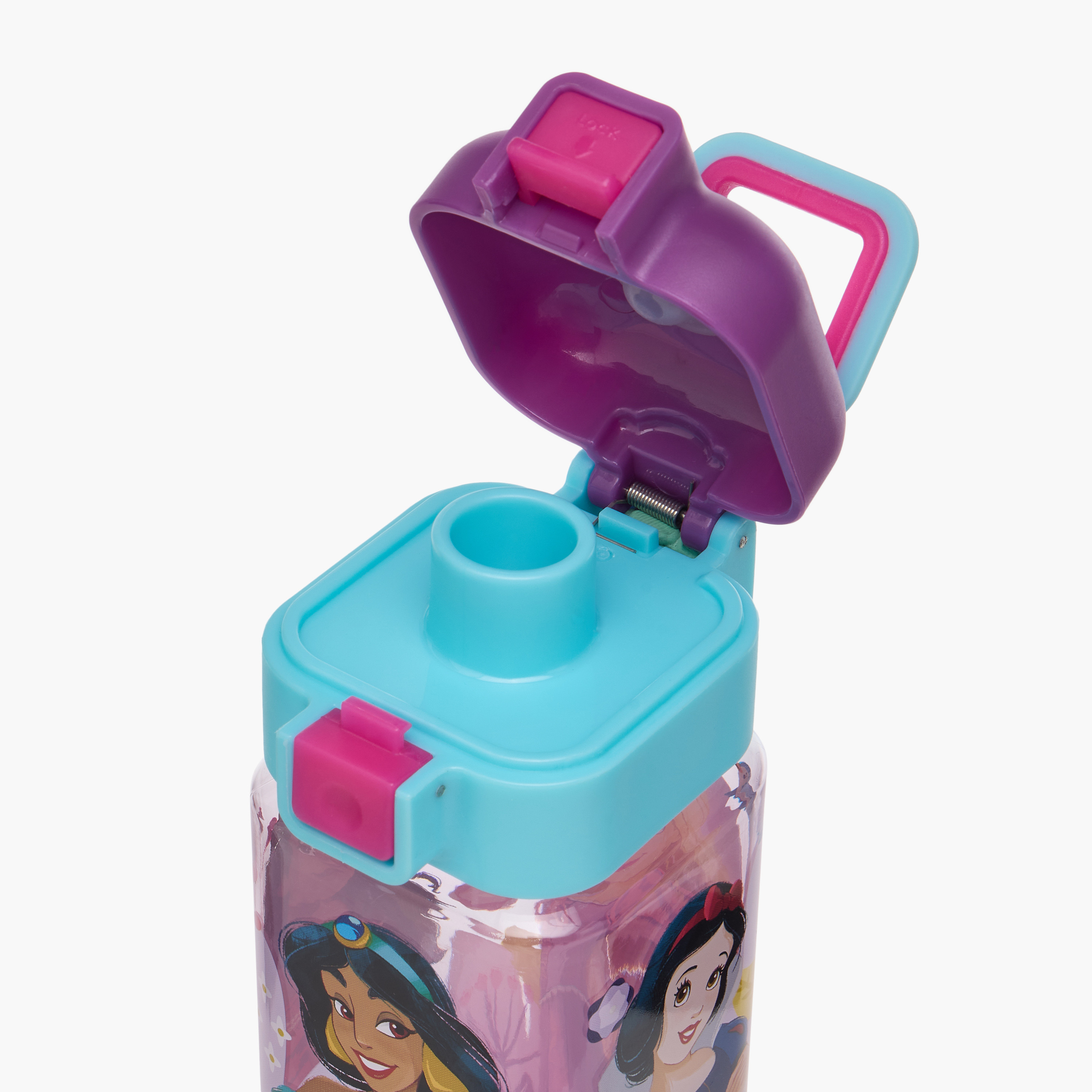Disney Princess Print Ecozen Bottle with Safety Lock - 550 ml-baby-feeding-mealtimeessentials-image-4