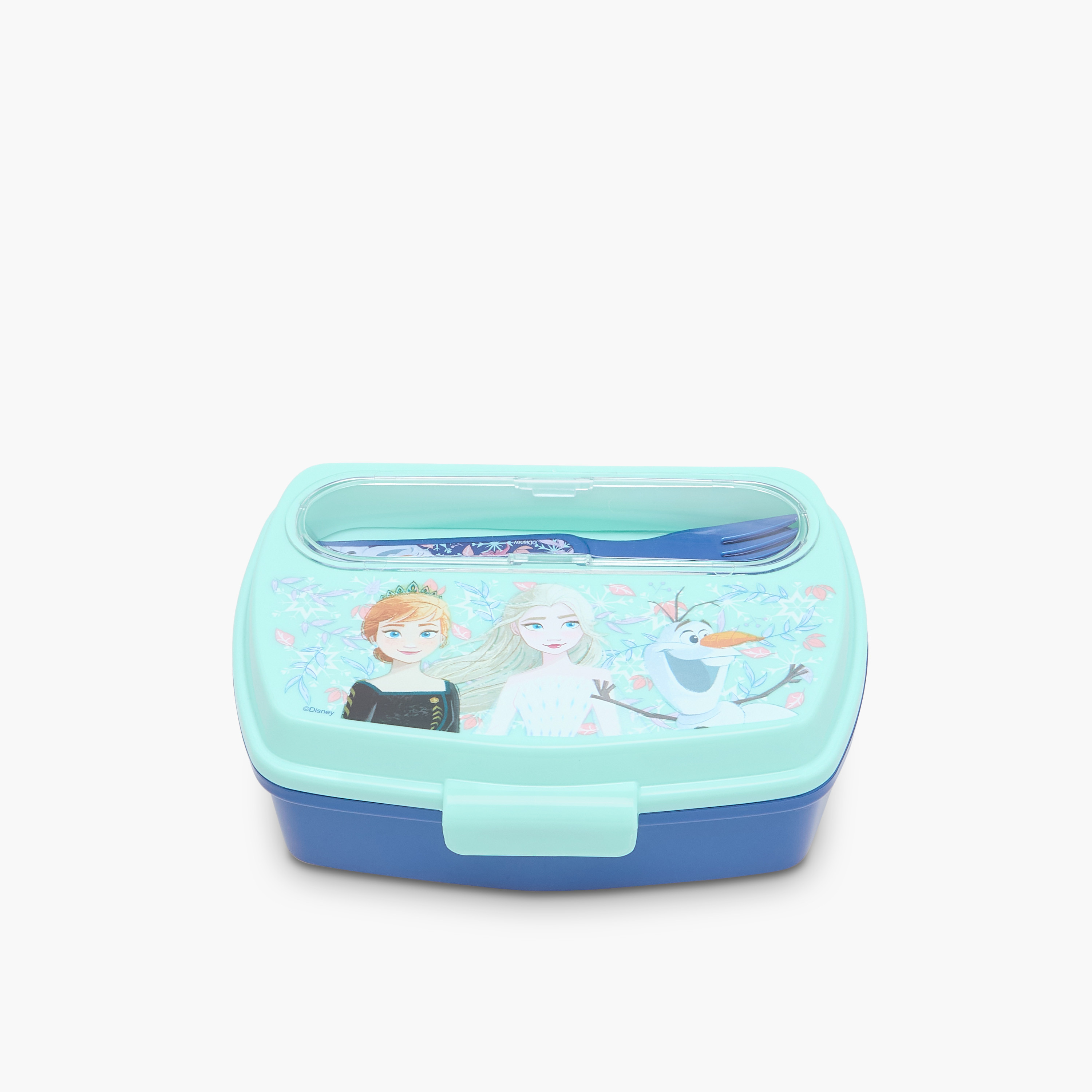 Disney Frozen Print Lunch Box with Cutlery-baby-feeding-mealtimeessentials-image-1