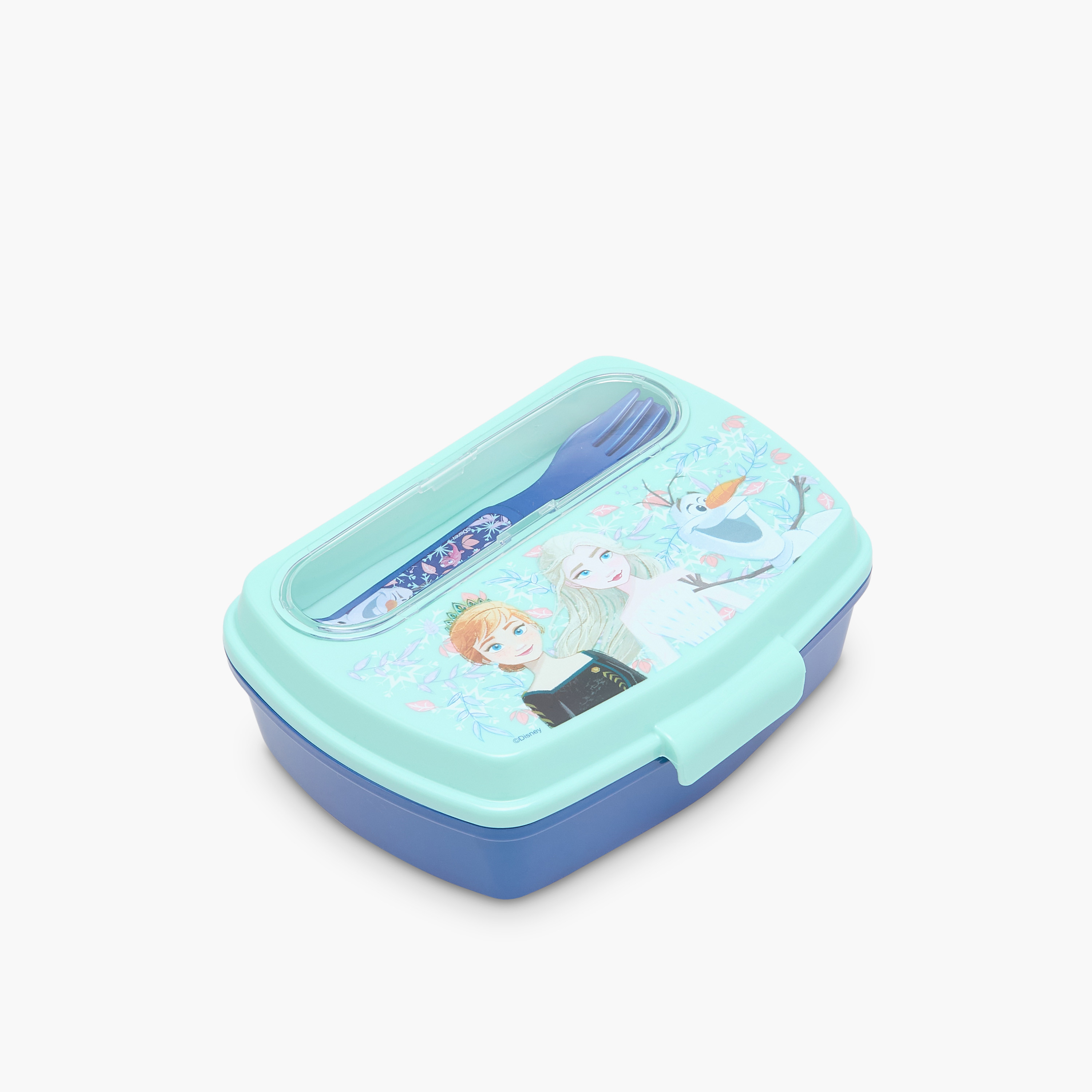 Disney Frozen Print Lunch Box with Cutlery-baby-feeding-mealtimeessentials-image-2