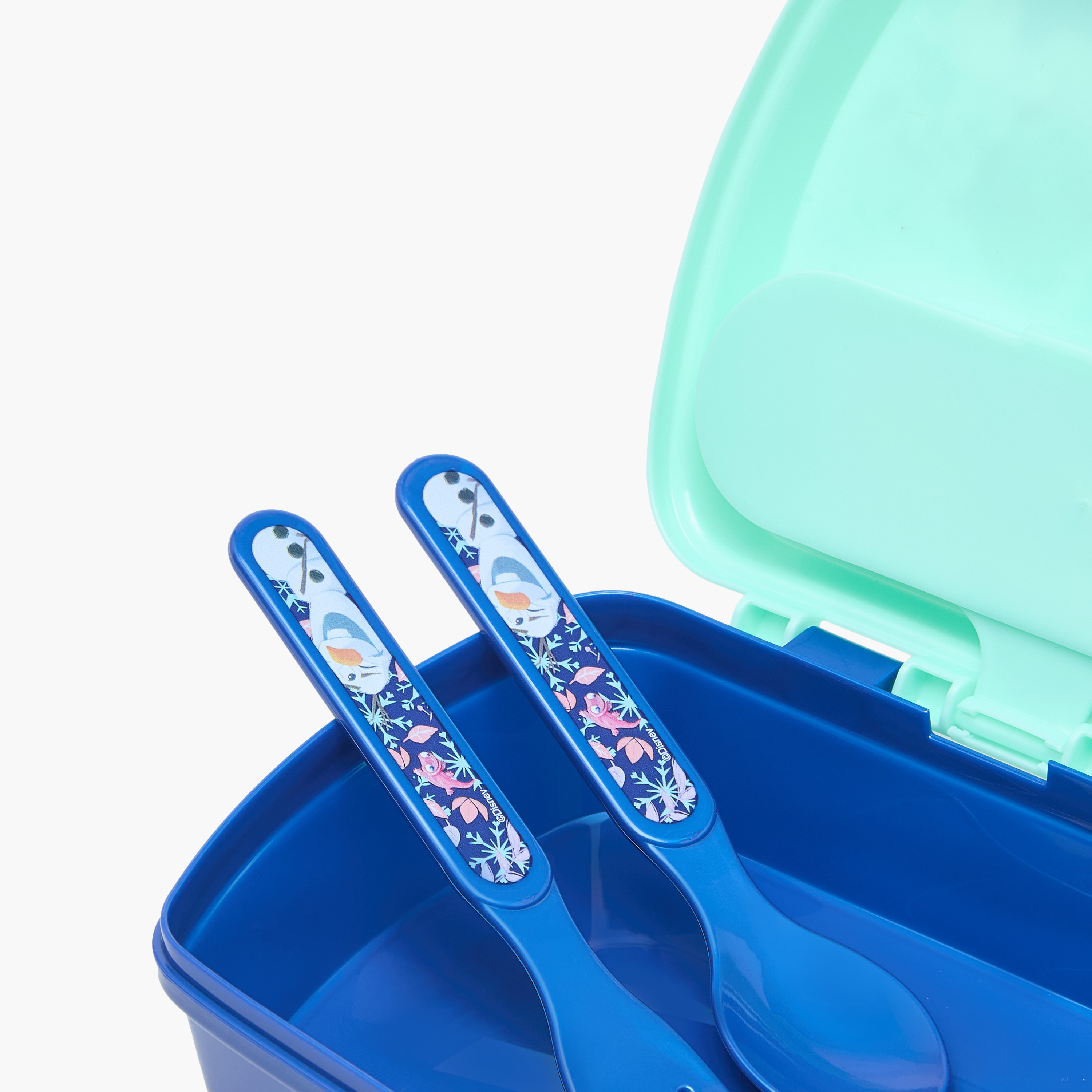 Disney Frozen Print Lunch Box with Cutlery-baby-feeding-mealtimeessentials-image-5
