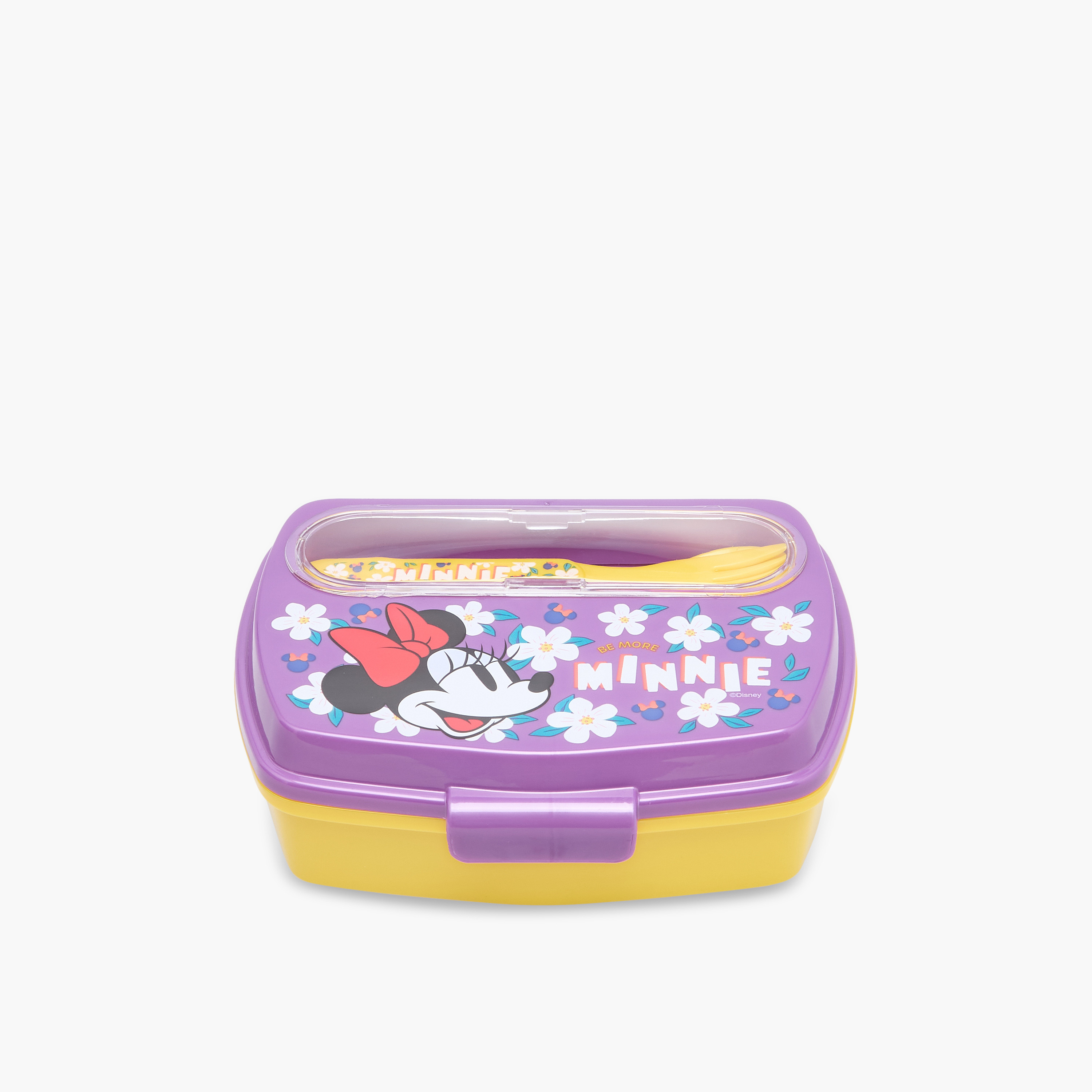 صندوق غداء بطبعات ميني ماوس مع أدوات مائدة من ديزني-baby-feeding-mealtimeessentials-image-1
