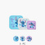 Disney Stitch Print 3-Piece Nesting Snack Box Set-baby-feeding-mealtimeessentials-image-1
