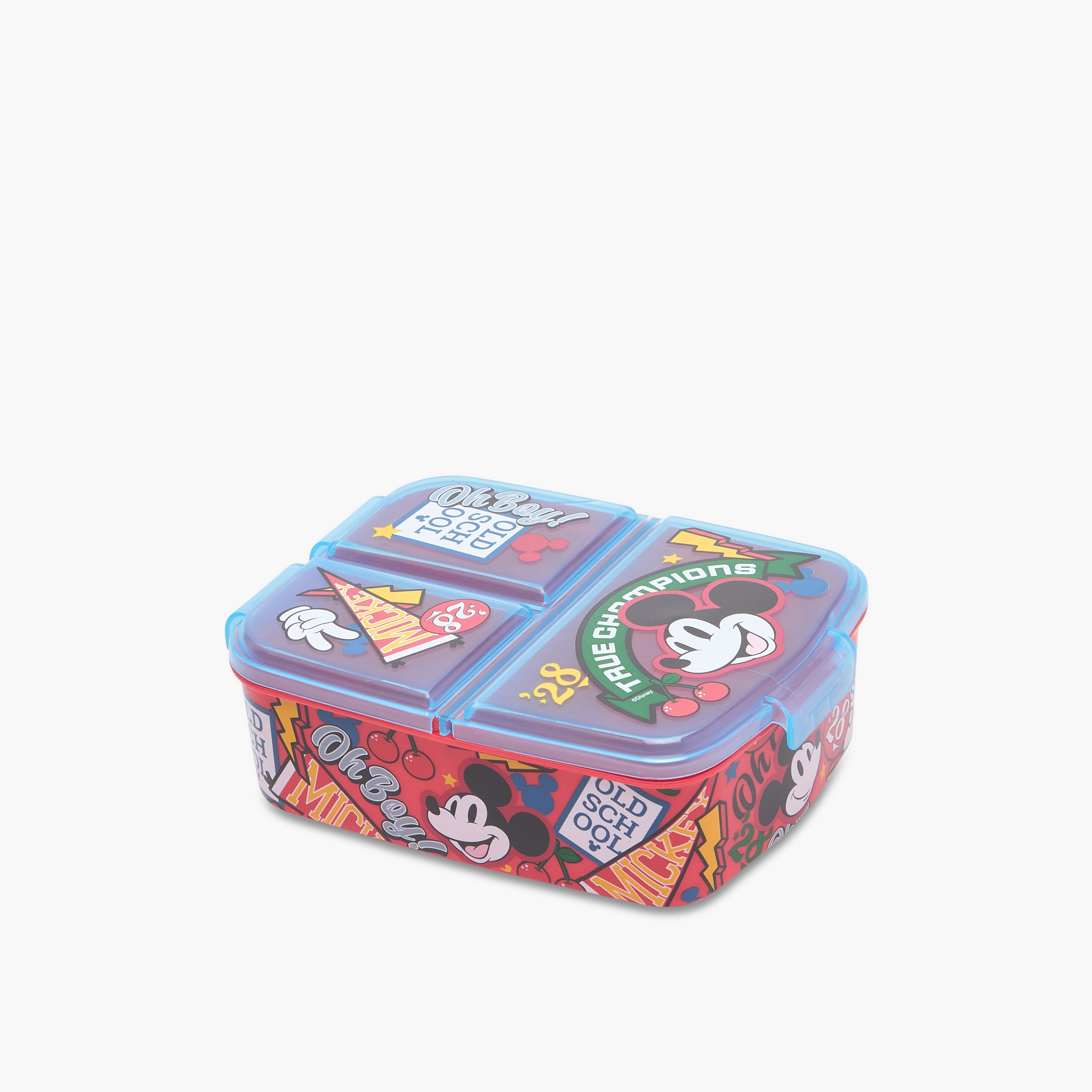 Disney Mickey Mouse Print Sandwich Box-baby-feeding-mealtimeessentials-image-2