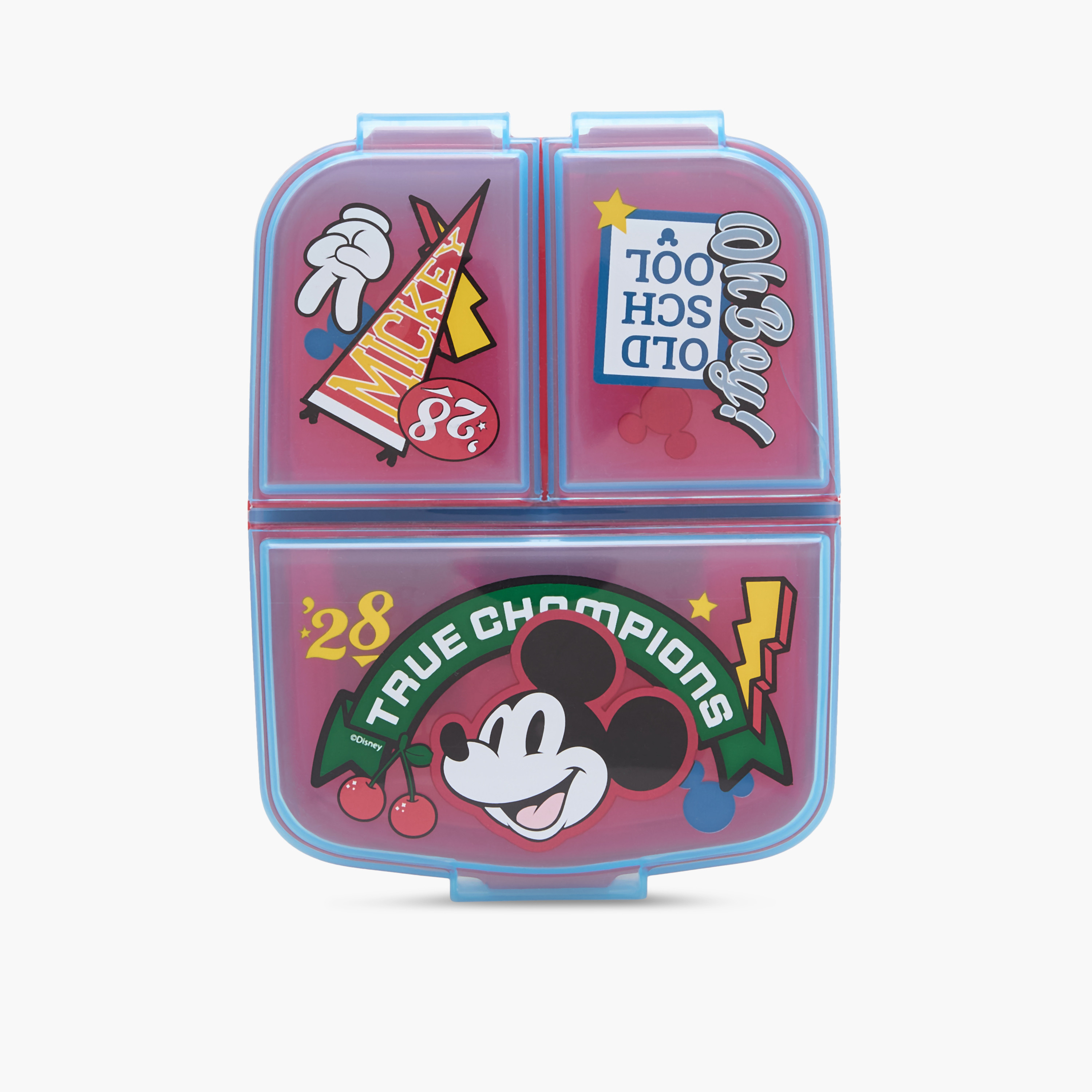 Disney Mickey Mouse Print Sandwich Box-baby-feeding-mealtimeessentials-image-3
