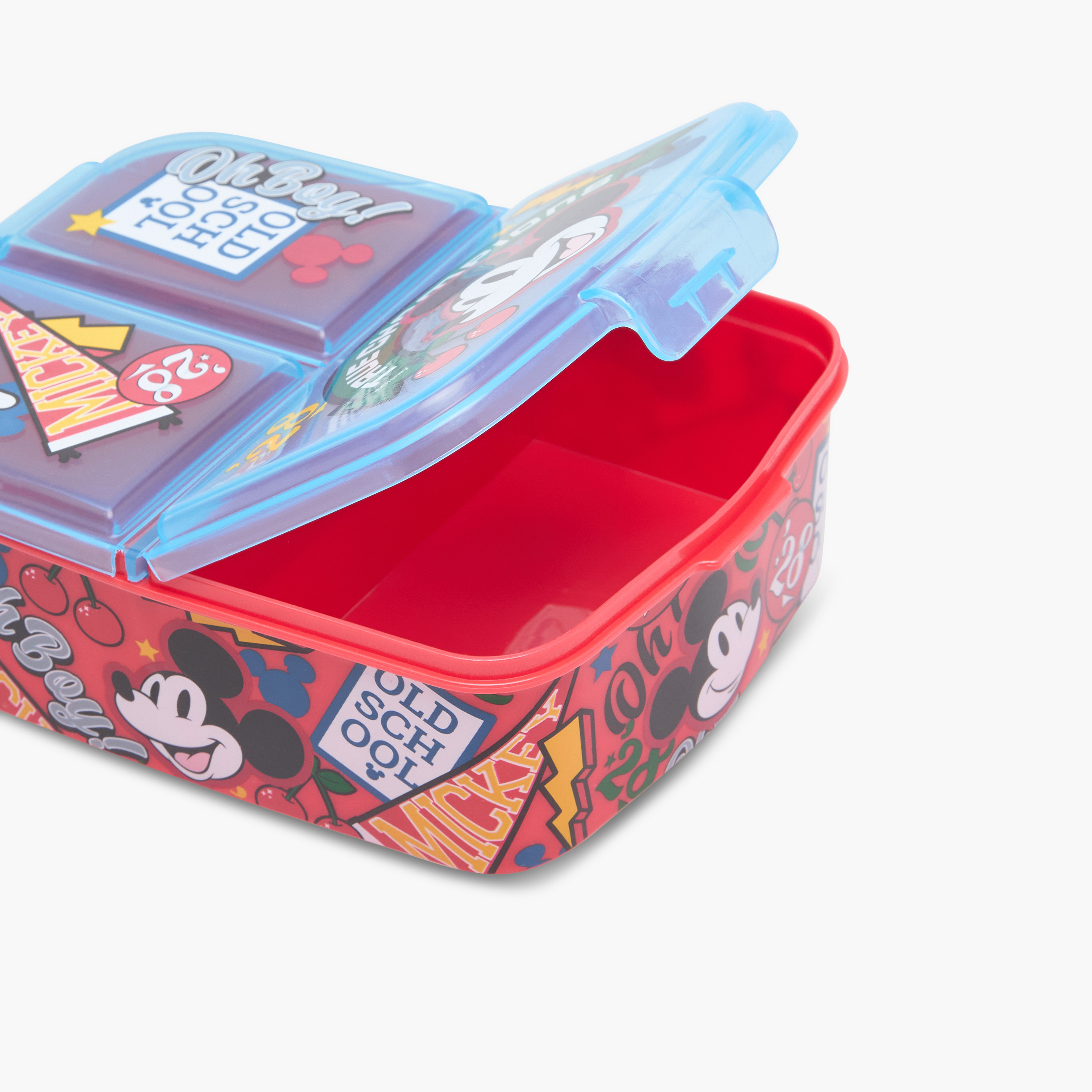 Disney Mickey Mouse Print Sandwich Box-baby-feeding-mealtimeessentials-image-4