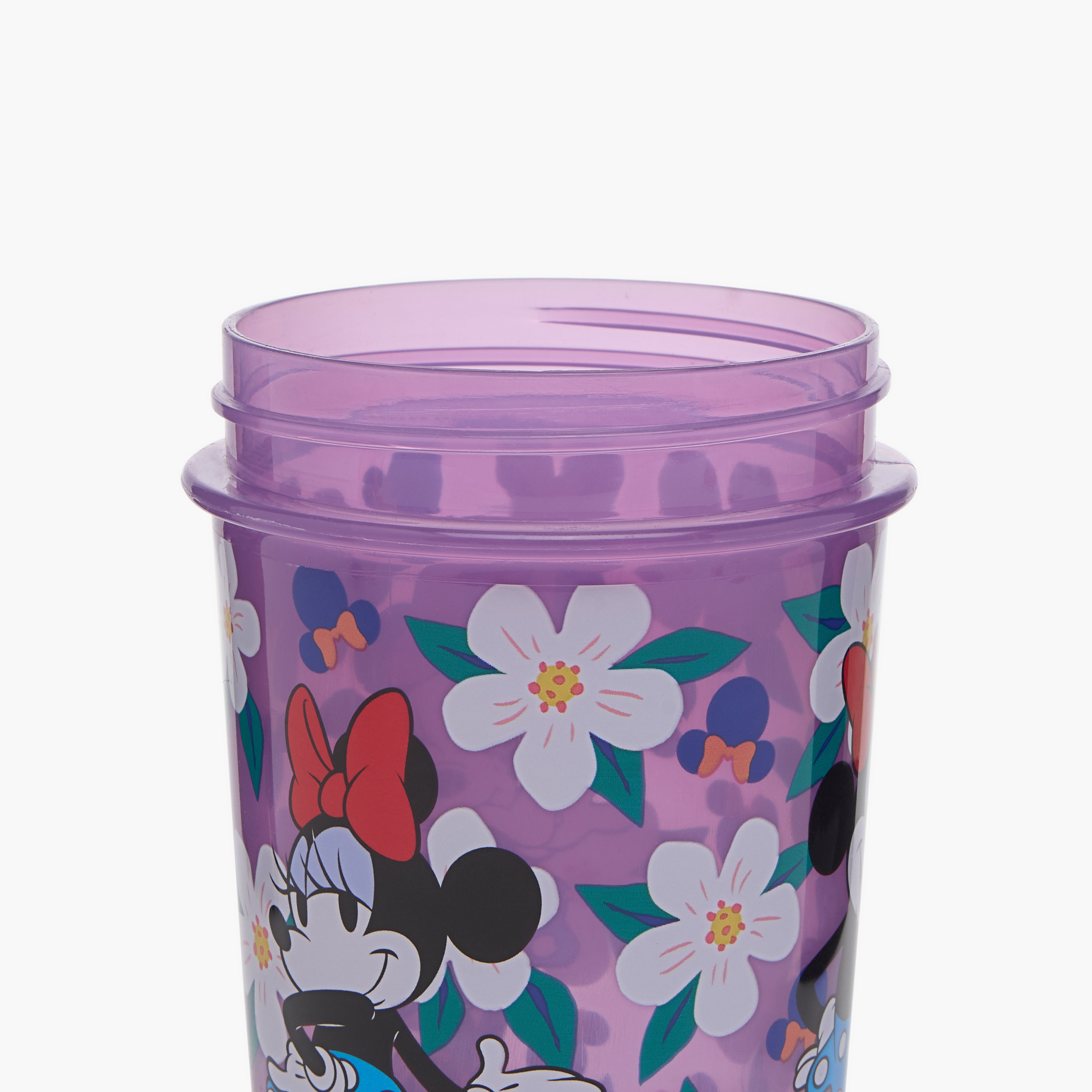 Disney Minnie Mouse Print Tumbler with Straw - 465 ml-baby-feeding-mealtimeessentials-image-5