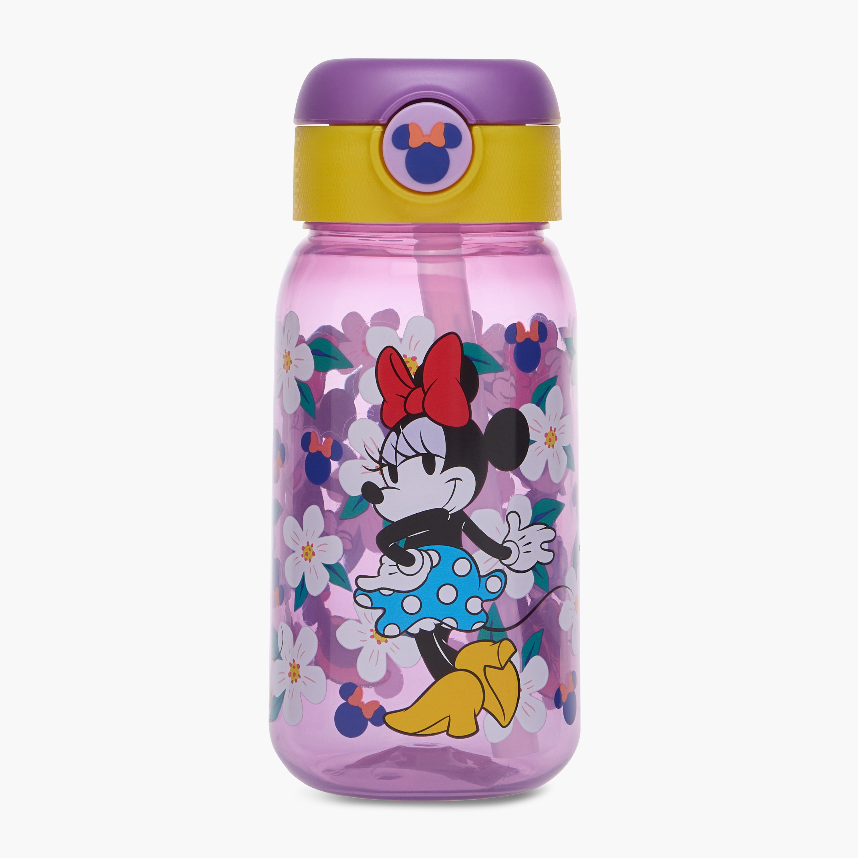 Disney Minnie Mouse Print Sipper Water Bottle - 510 ml-baby-feeding-mealtimeessentials-image-1
