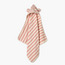 منشفة مخططة بقبعة من جيجلز - 75x75 سم-baby-bathandcare-towels-image-4