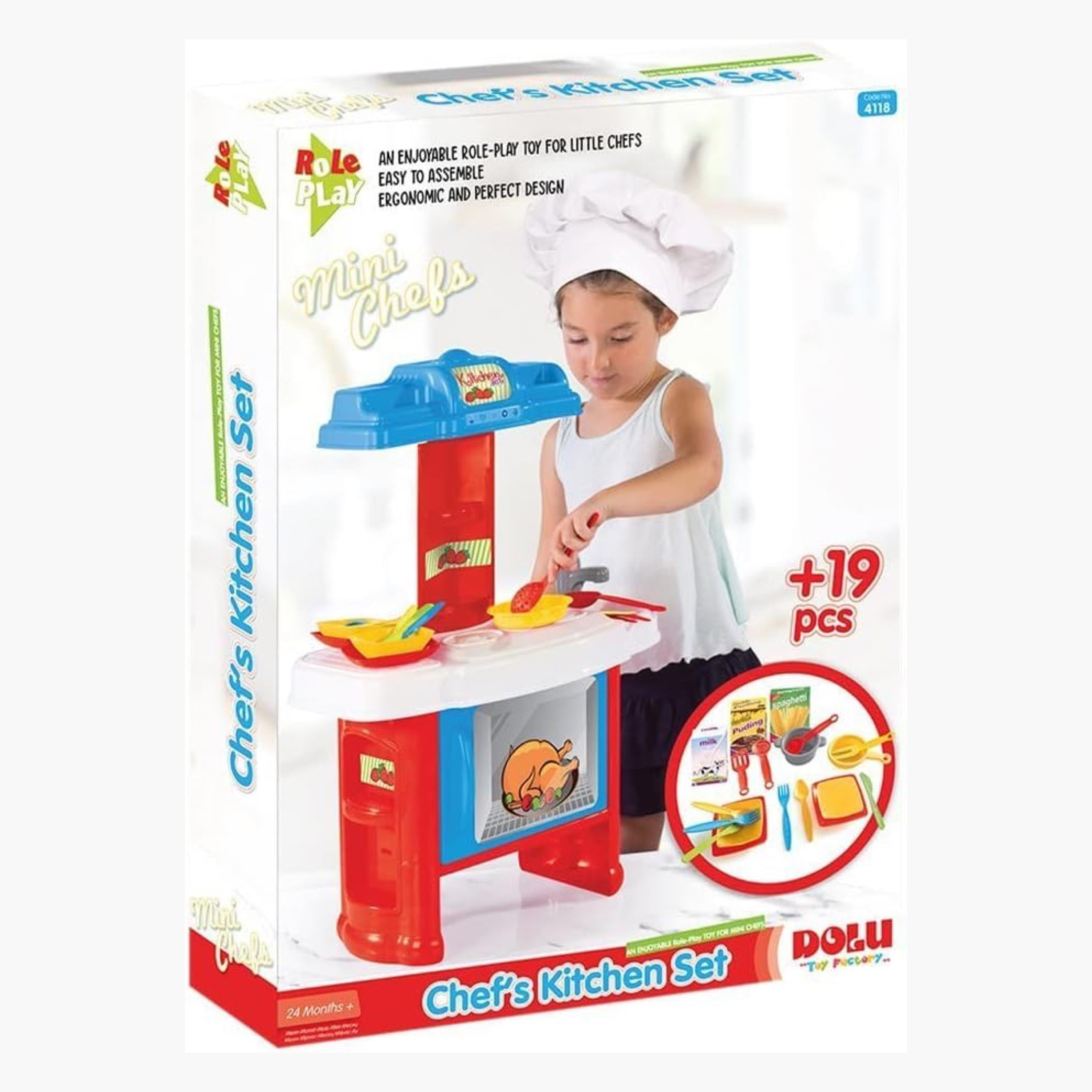 Dolu Chefs Kitchen Playset-toys-roleplay-kitchensets-image-1