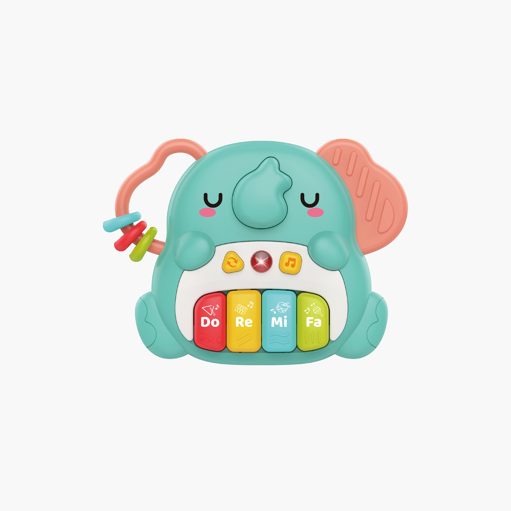 لعبة موسيقية على شكل فيل من جلو-toys-babyandtoddlertoys-lightsandmusicaltoys-image-1
