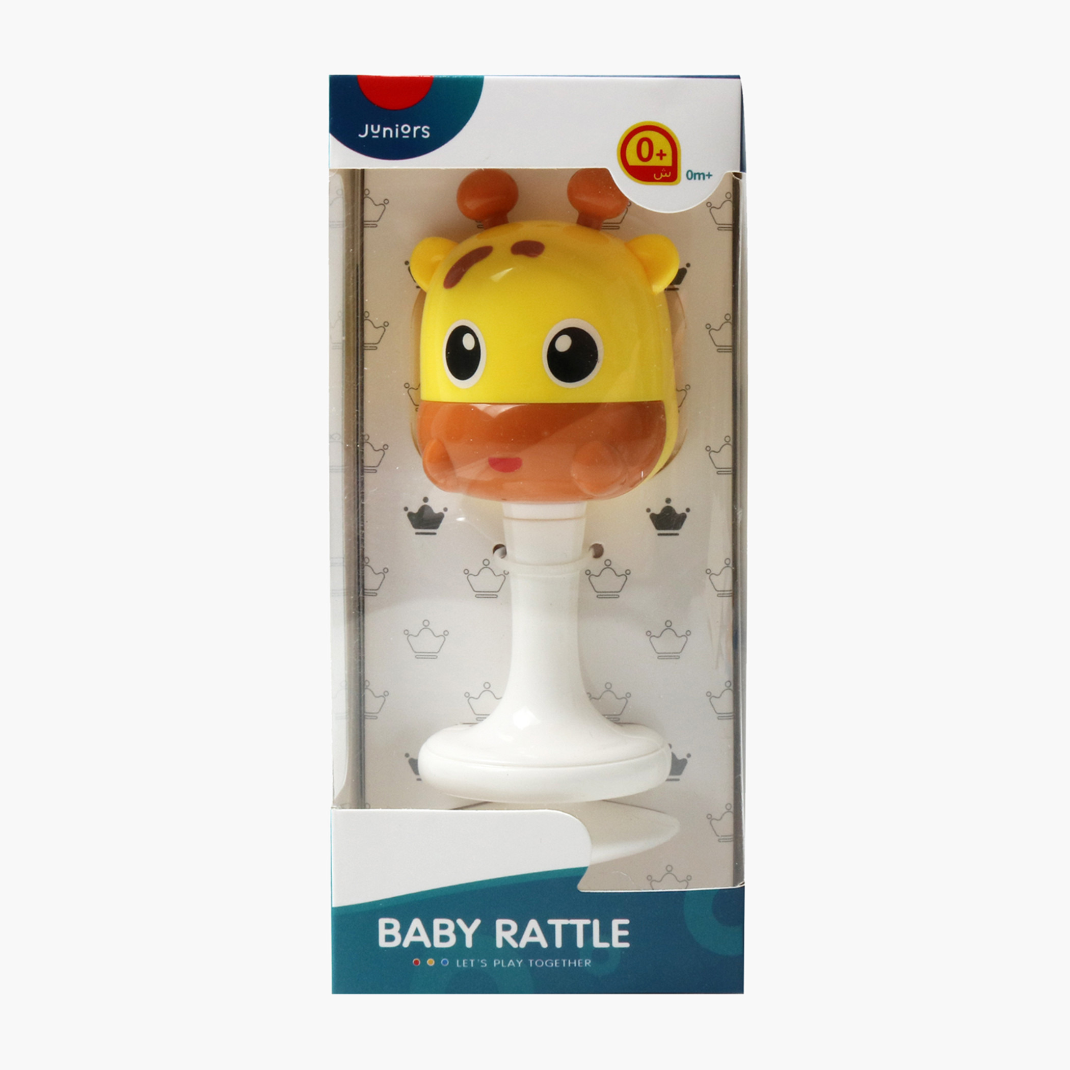 لعبة خشخيشة زرافة من جونيورز-toys-babyandtoddlertoys-rattlesandteethers-image-1