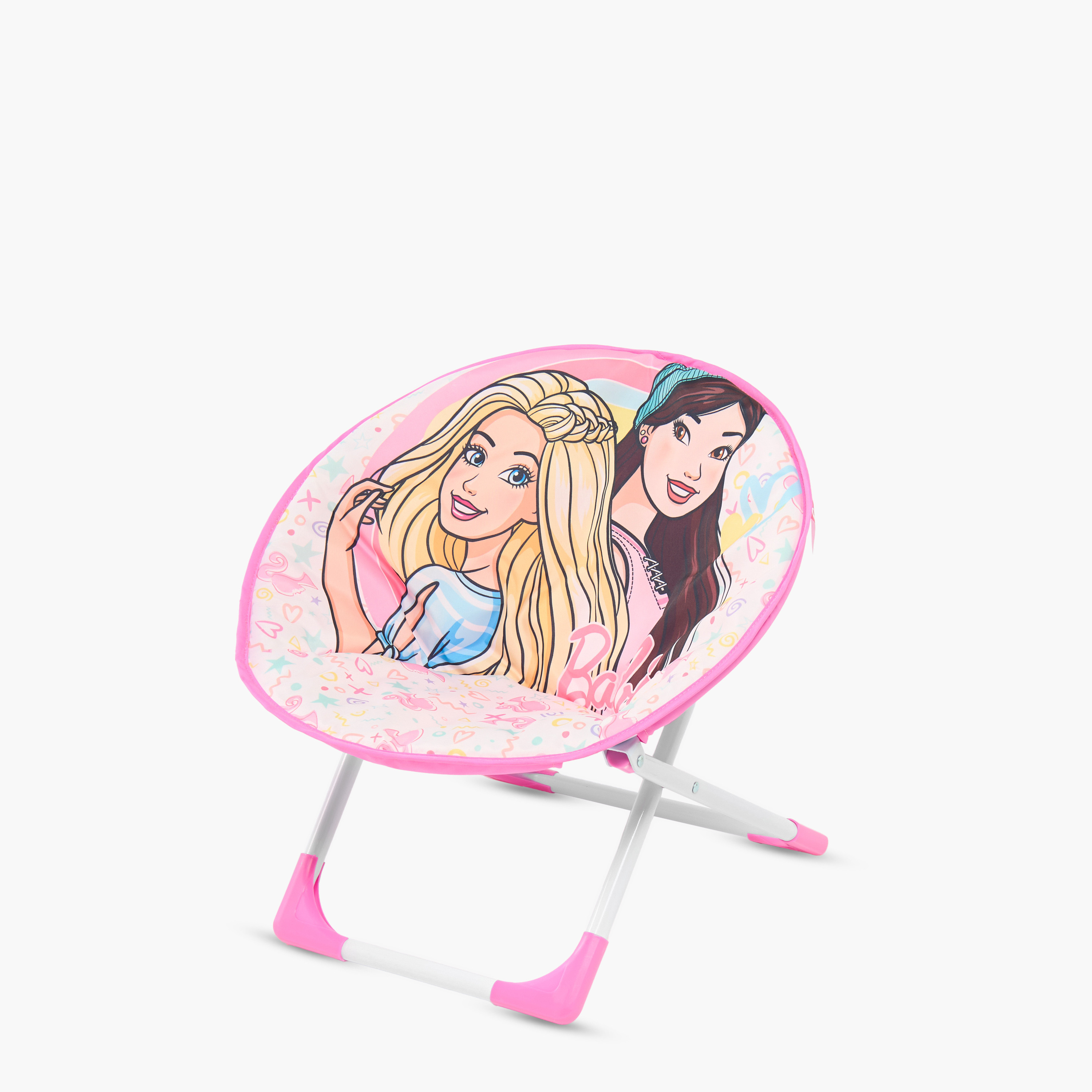 Barbie Print Moon Chair-baby-nursery-furniture-chairsandtables-image-1