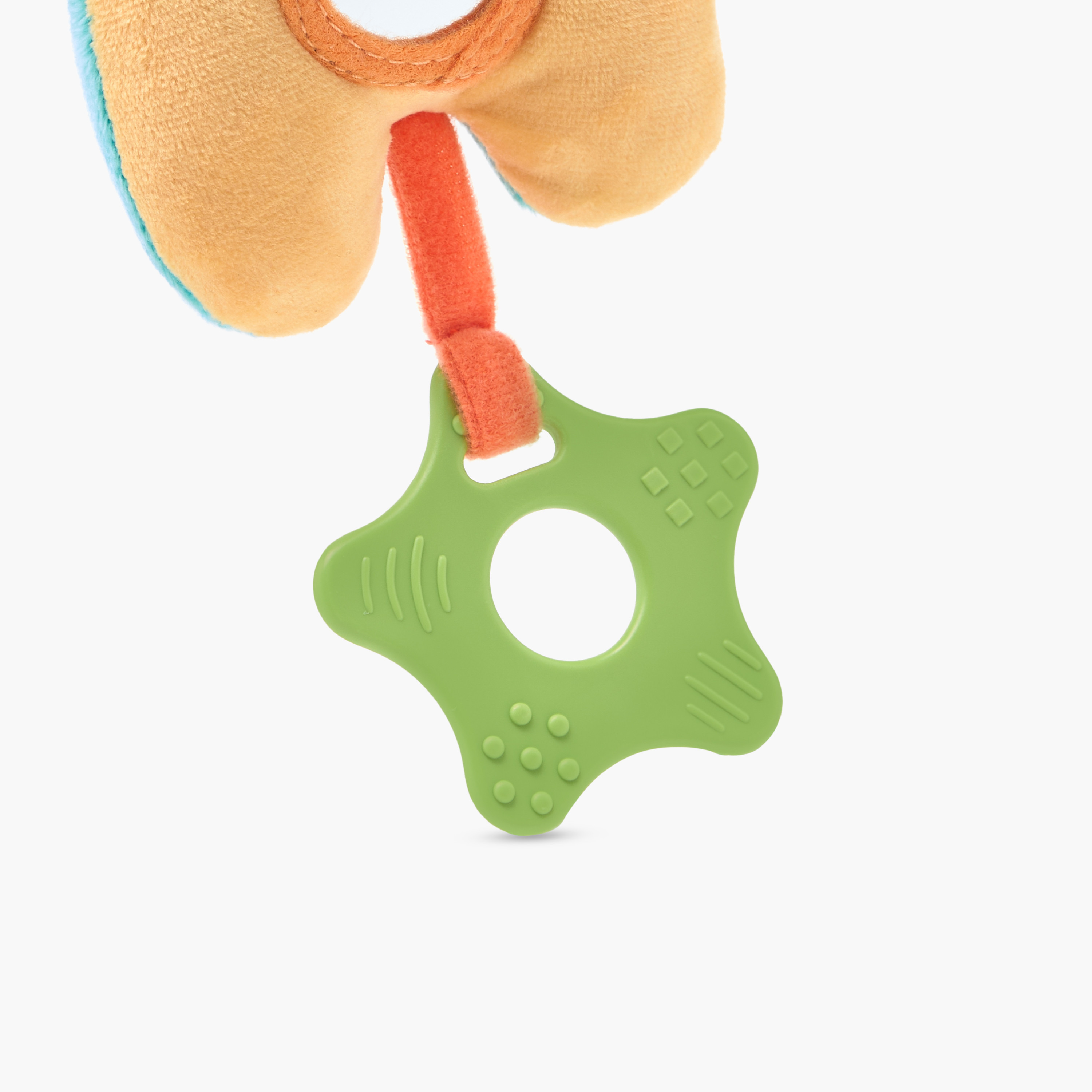 Juniors Hanging Elephant Silicone Teether-baby-feeding-teethers-image-2