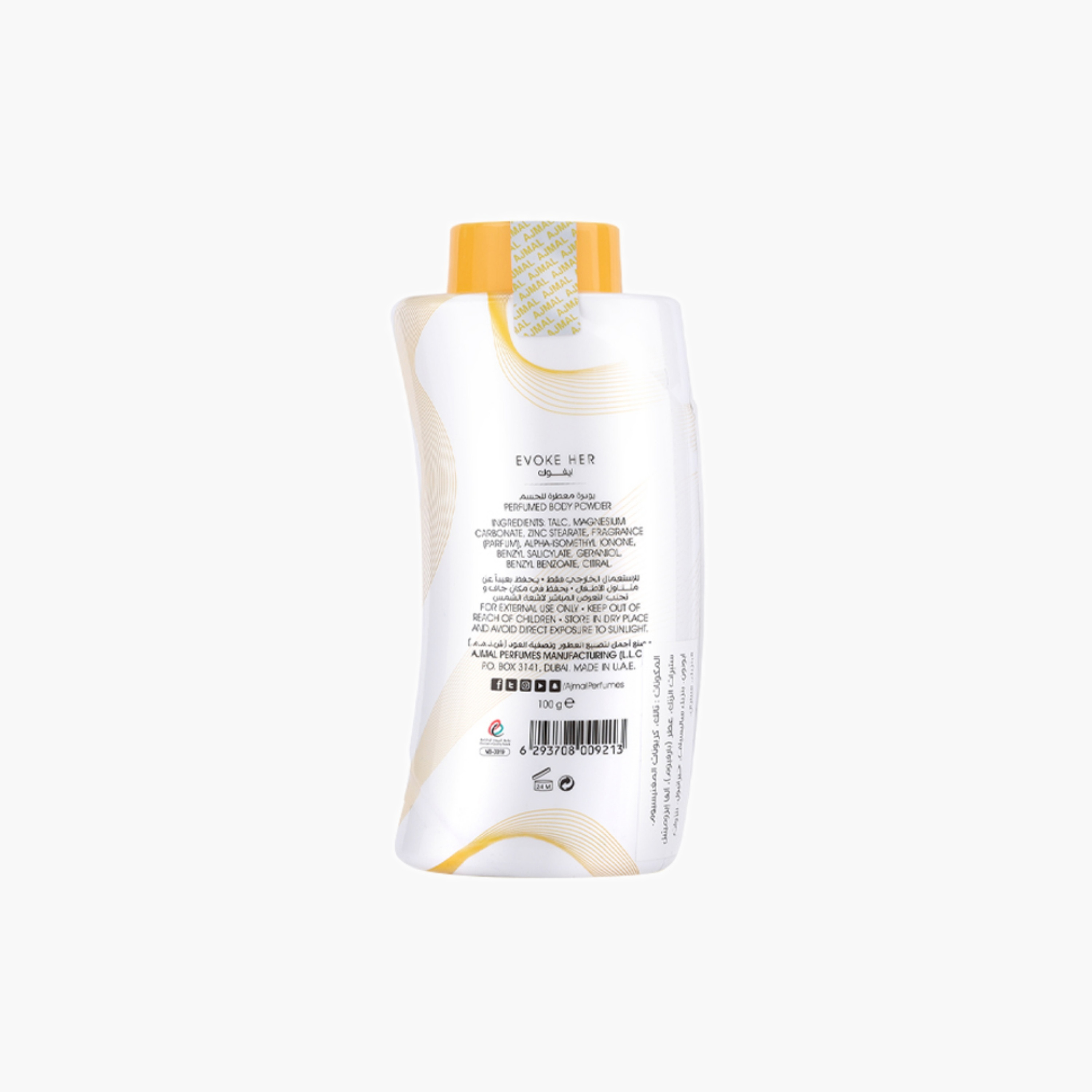 Ajmal Evoke Her Perfumed Body Powder-beautyandpersonalcare-fragrance-women-image-1