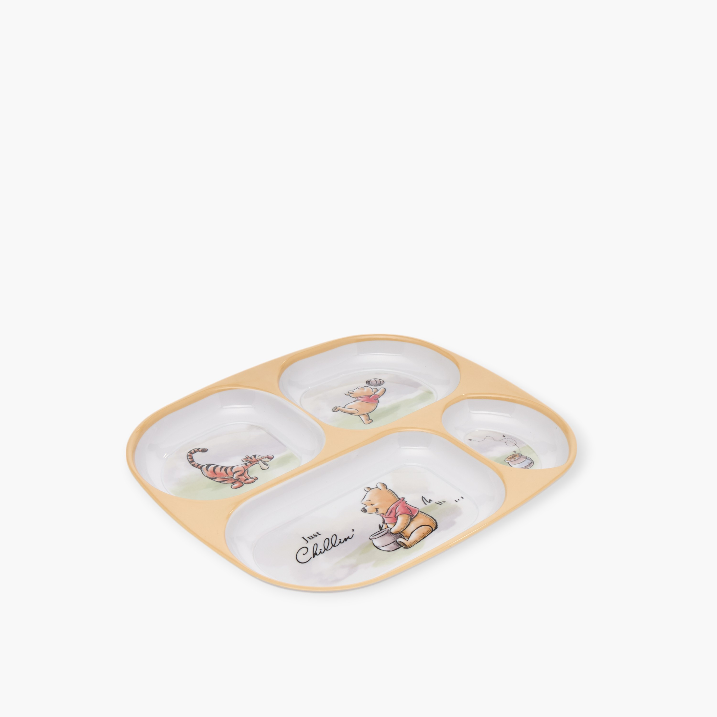 Disney Winnie the Pooh Print 5-Piece Melamine Dinner Set-baby-feeding-mealtimeessentials-image-2