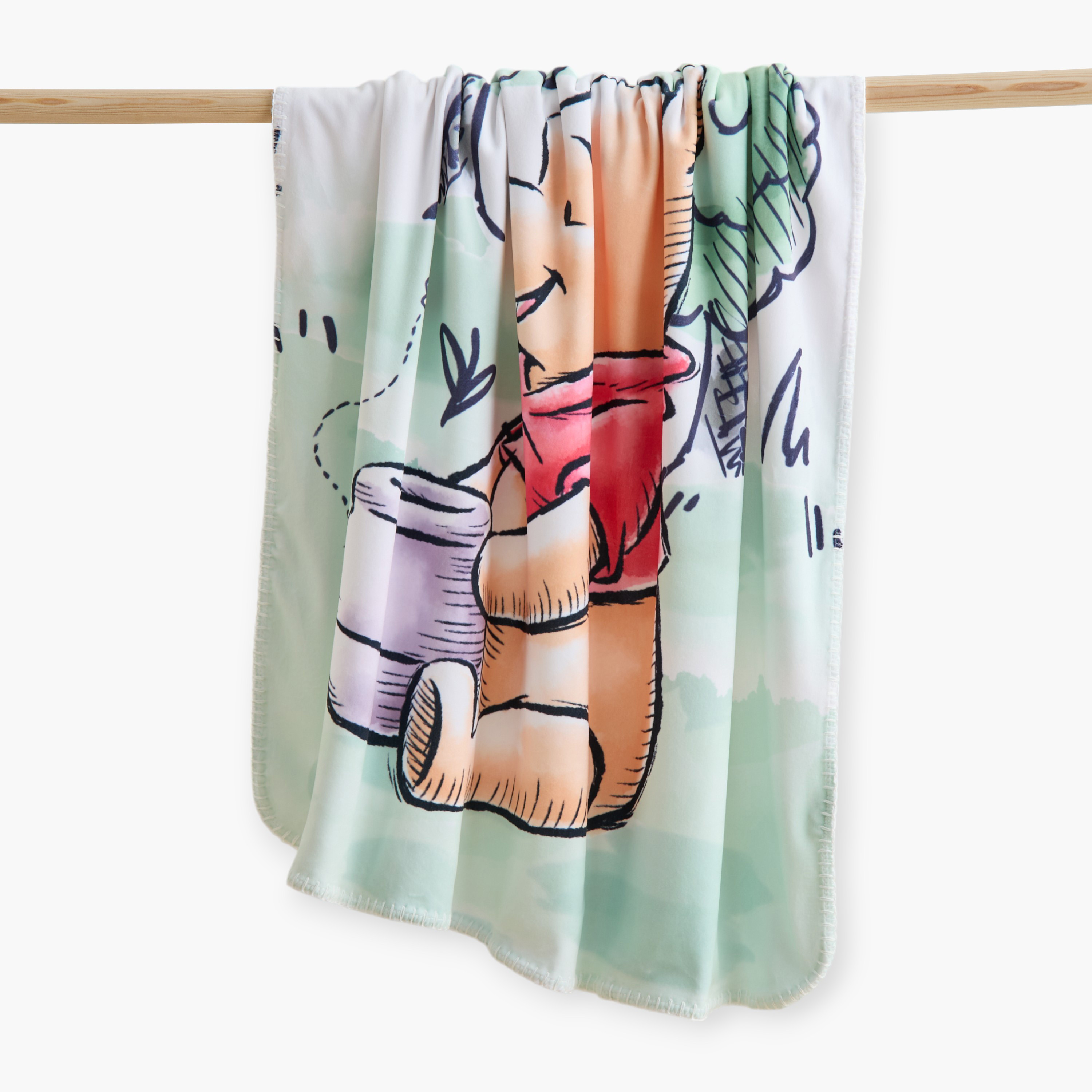 بطانية راشيل بطبعات ويني ذا بو من ديزني - 80x100 سم-baby-nursery-blanketsandswaddles-blanketsandquilts-image-1