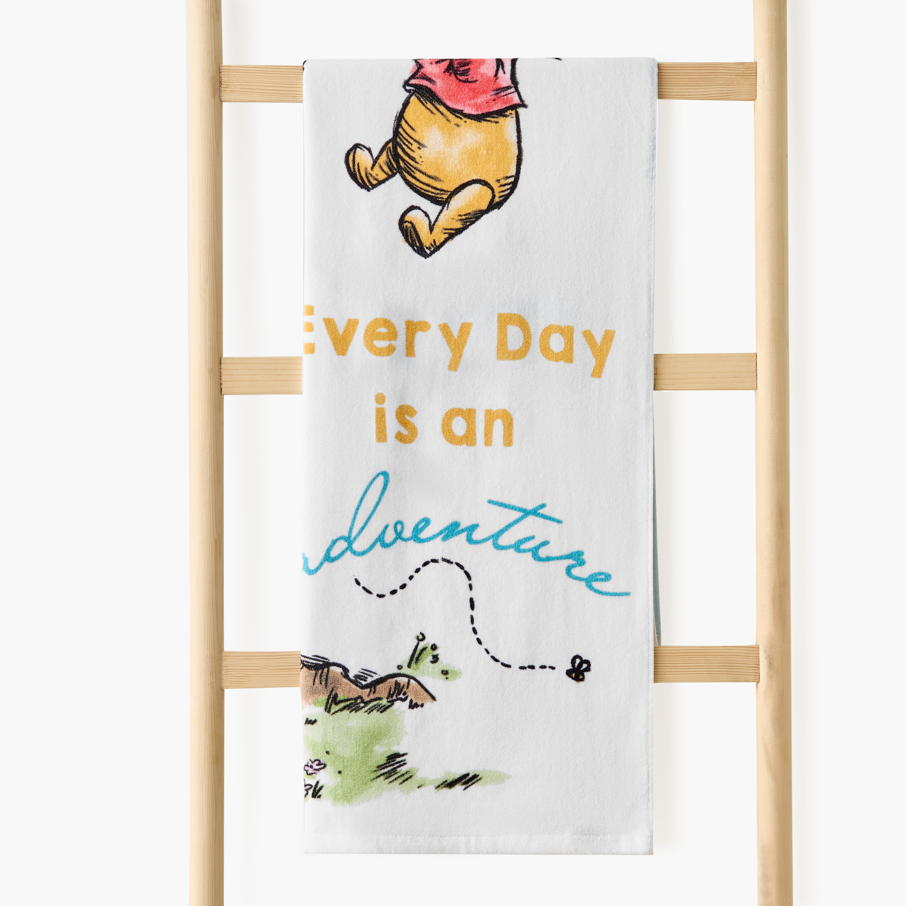 Disney Winnie-the-Pooh Print Beach Towel  - 70x140 cm-baby-bathandcare-towels-image-4