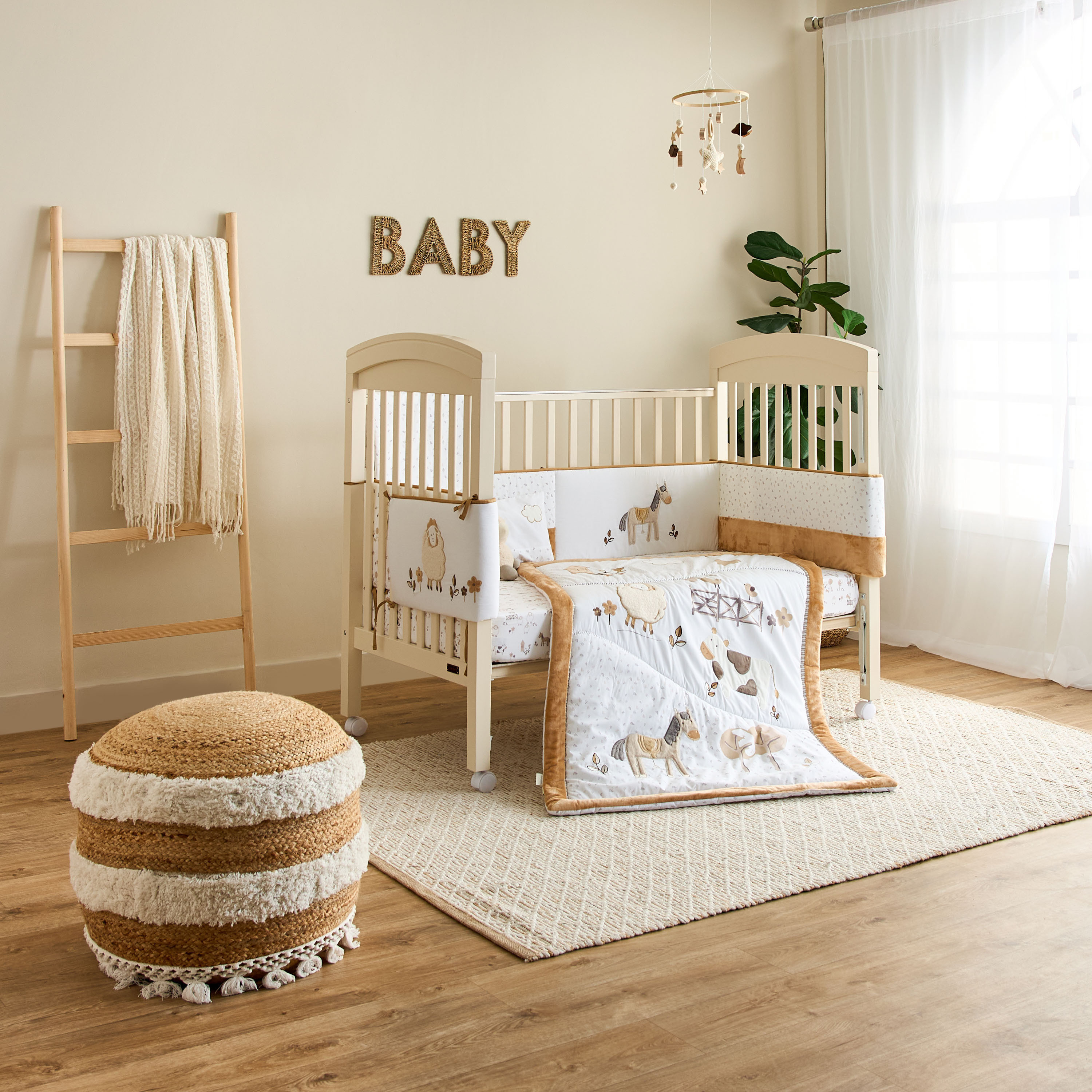 Juniors 5-Piece Printed Comforter Set - 83x106 cm-baby-nursery-babybedding-image-1