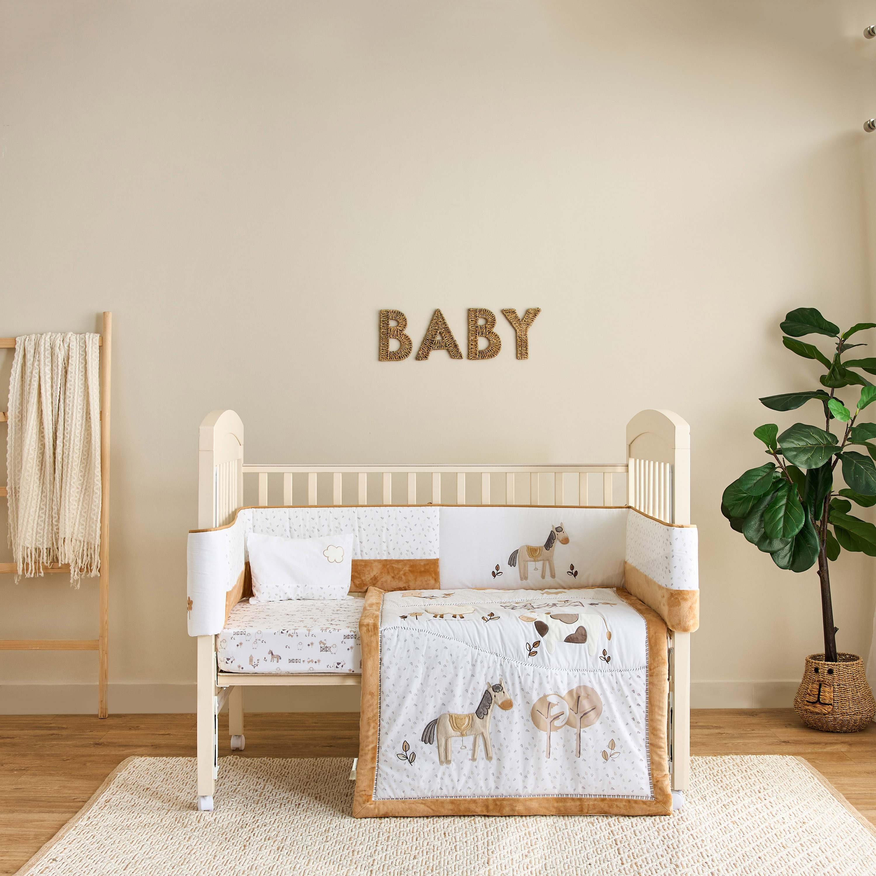 Juniors 5-Piece Printed Comforter Set - 83x106 cm-baby-nursery-babybedding-image-3