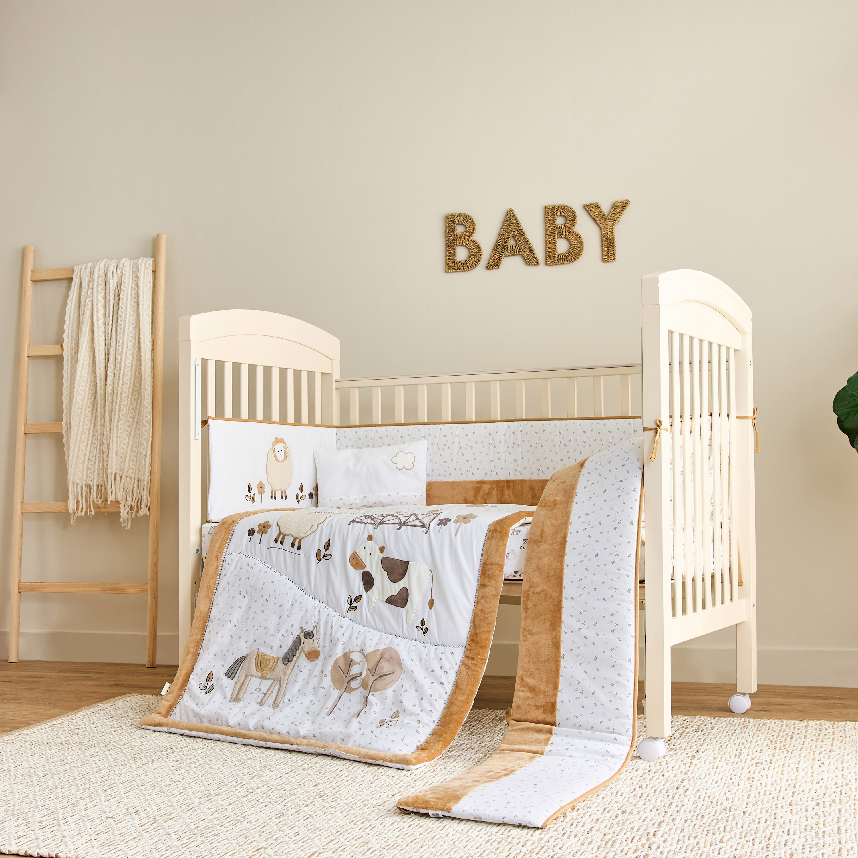 Juniors 5-Piece Printed Comforter Set - 83x106 cm-baby-nursery-babybedding-image-4