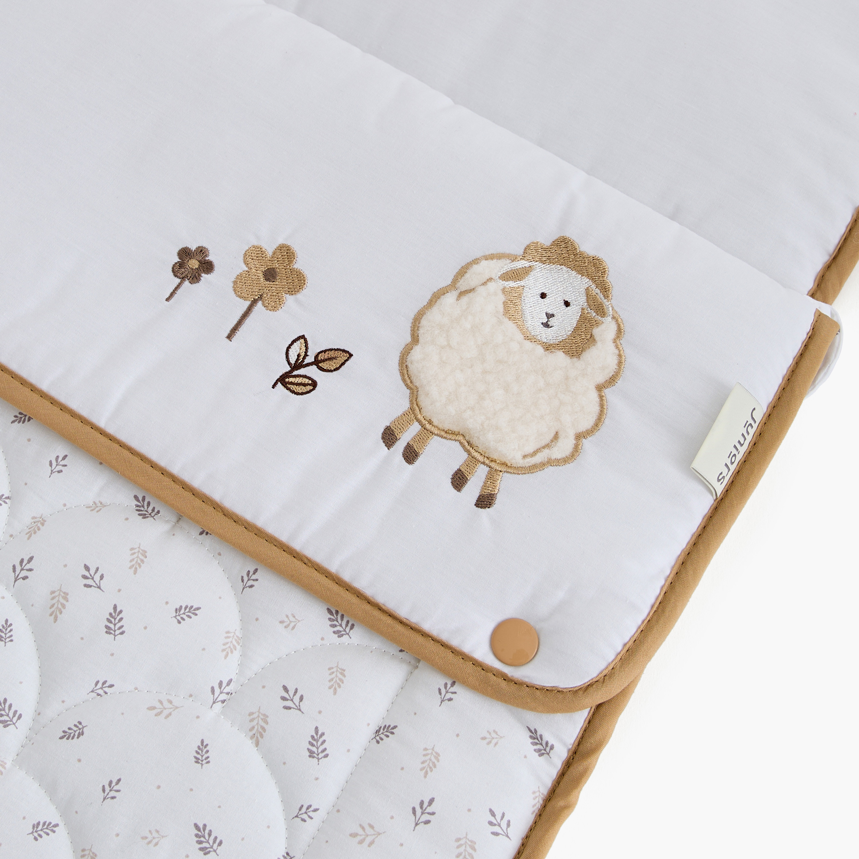 Juniors Sheep Embroidered Nest Bag-baby-nursery-blanketsandswaddles-swaddlesandsleepingbags-image-4