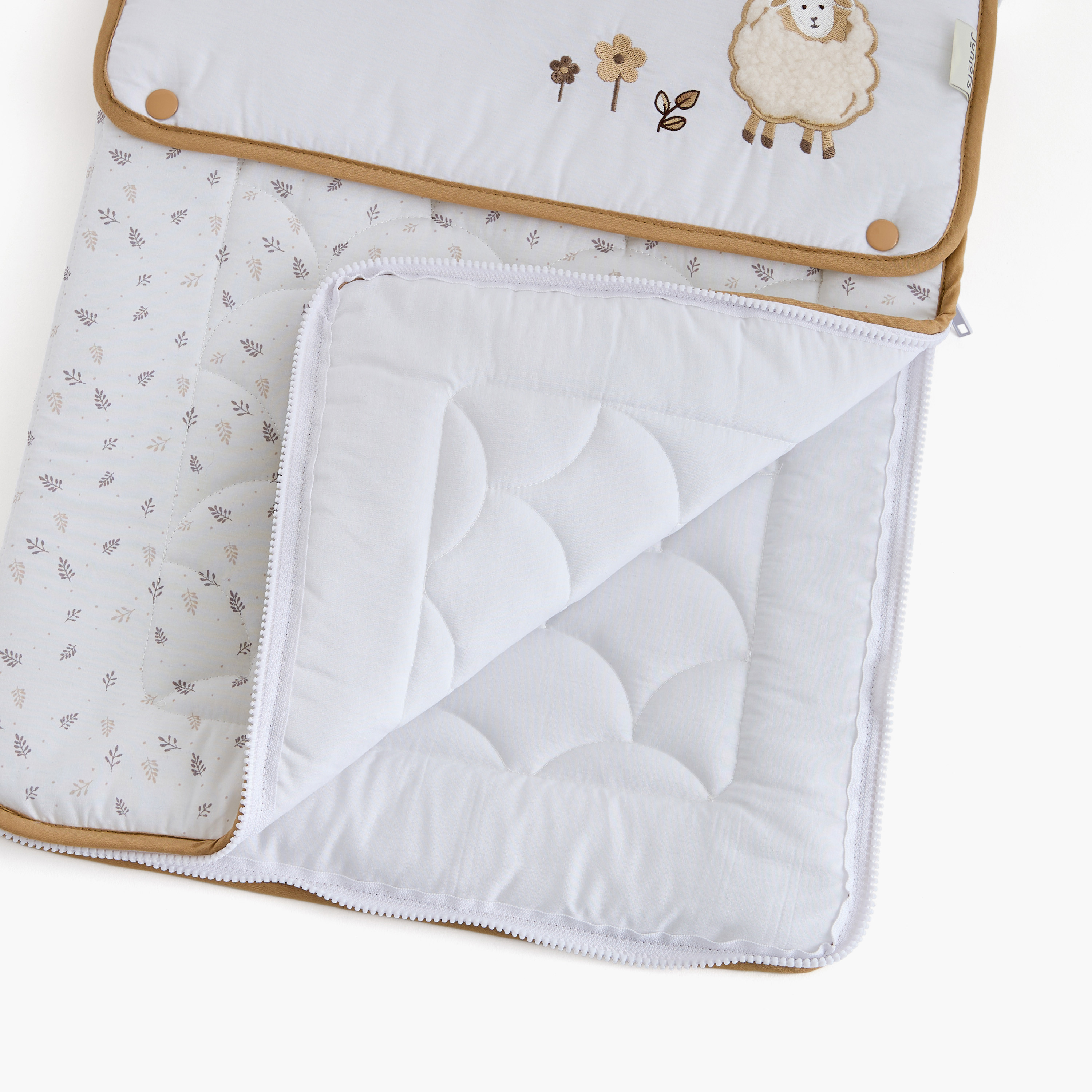 Juniors Sheep Embroidered Nest Bag-baby-nursery-blanketsandswaddles-swaddlesandsleepingbags-image-5