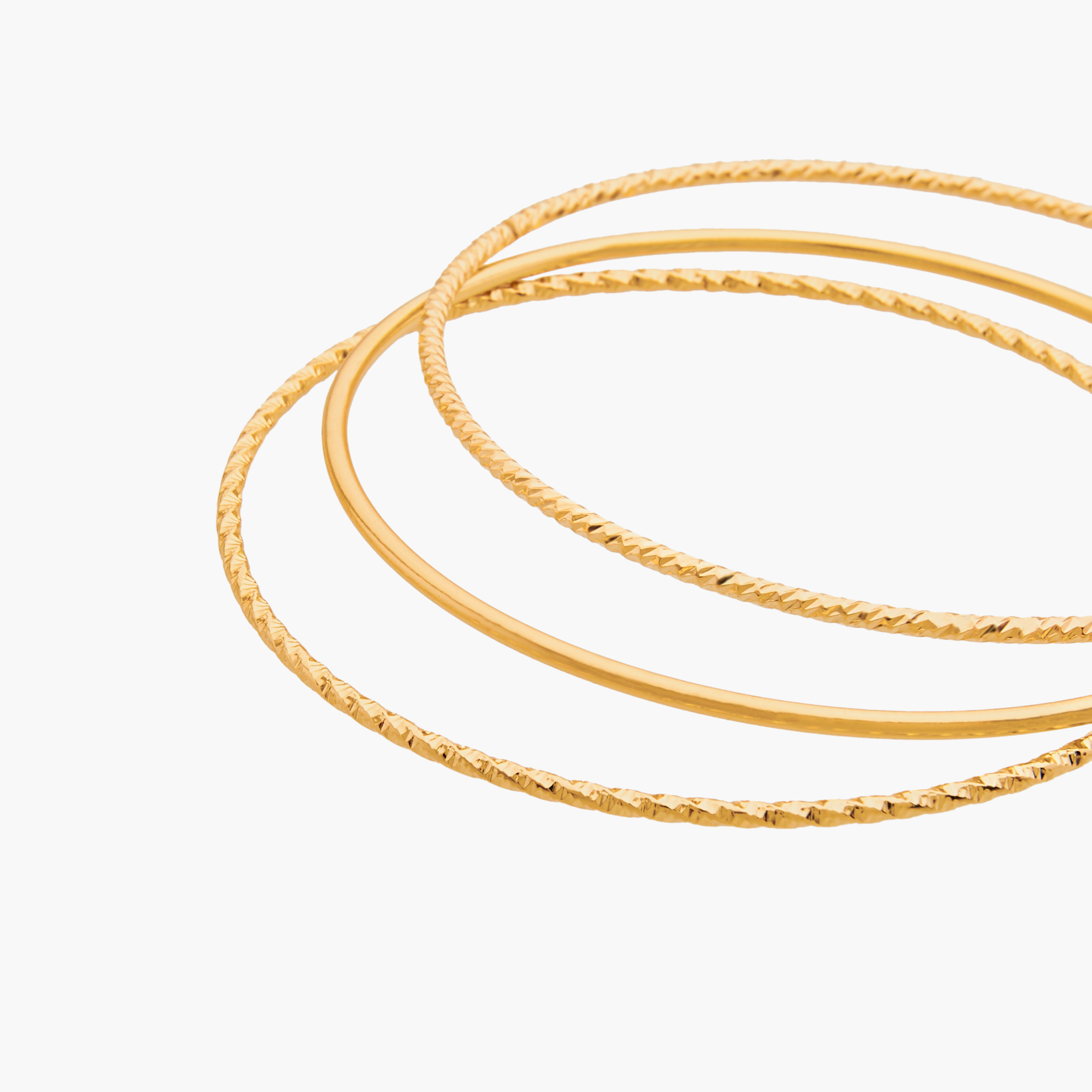Buy Metallic Bangle - Set of 9 Online | Centrepoint Kuwait