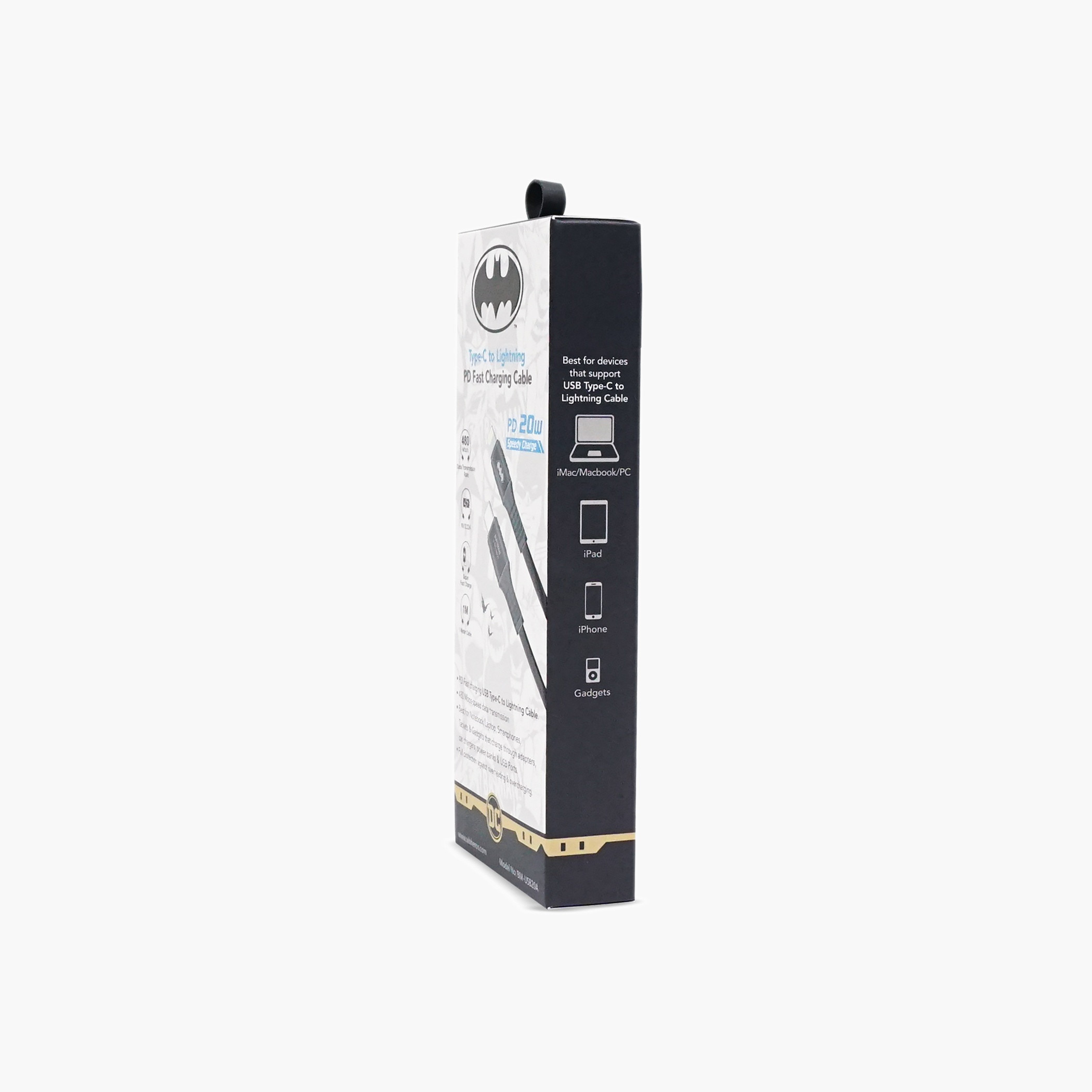 تاتش ميتكابل لايتنينج مضفر باتمان تايب سي-electronics-accessories-image-5