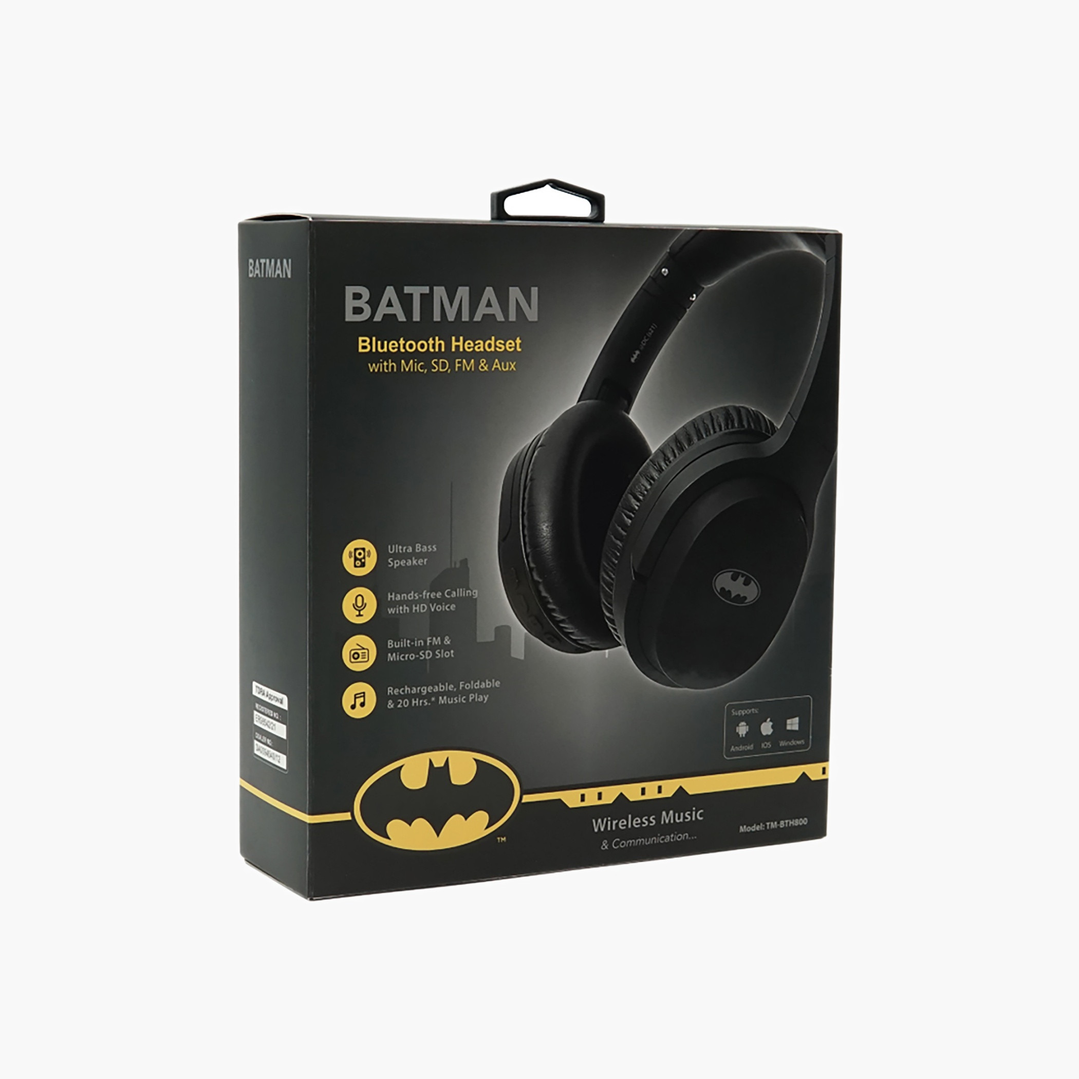 Touchmate Batman Bluetooth Headset Super Bass Sound-electronics-accessories-image-8