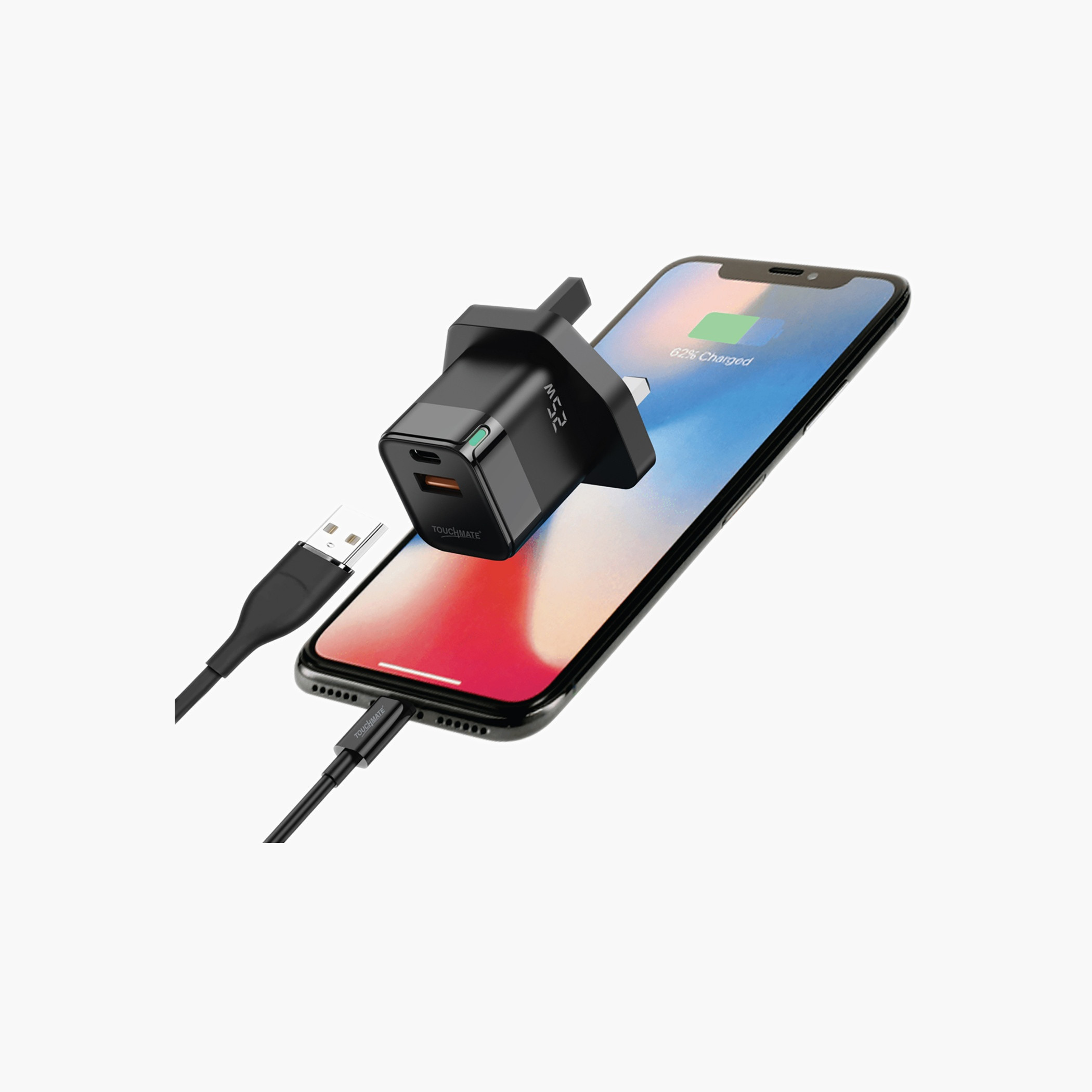تاتش ميتشاحن حائط سريع 25 واط PD-electronics-accessories-image-3