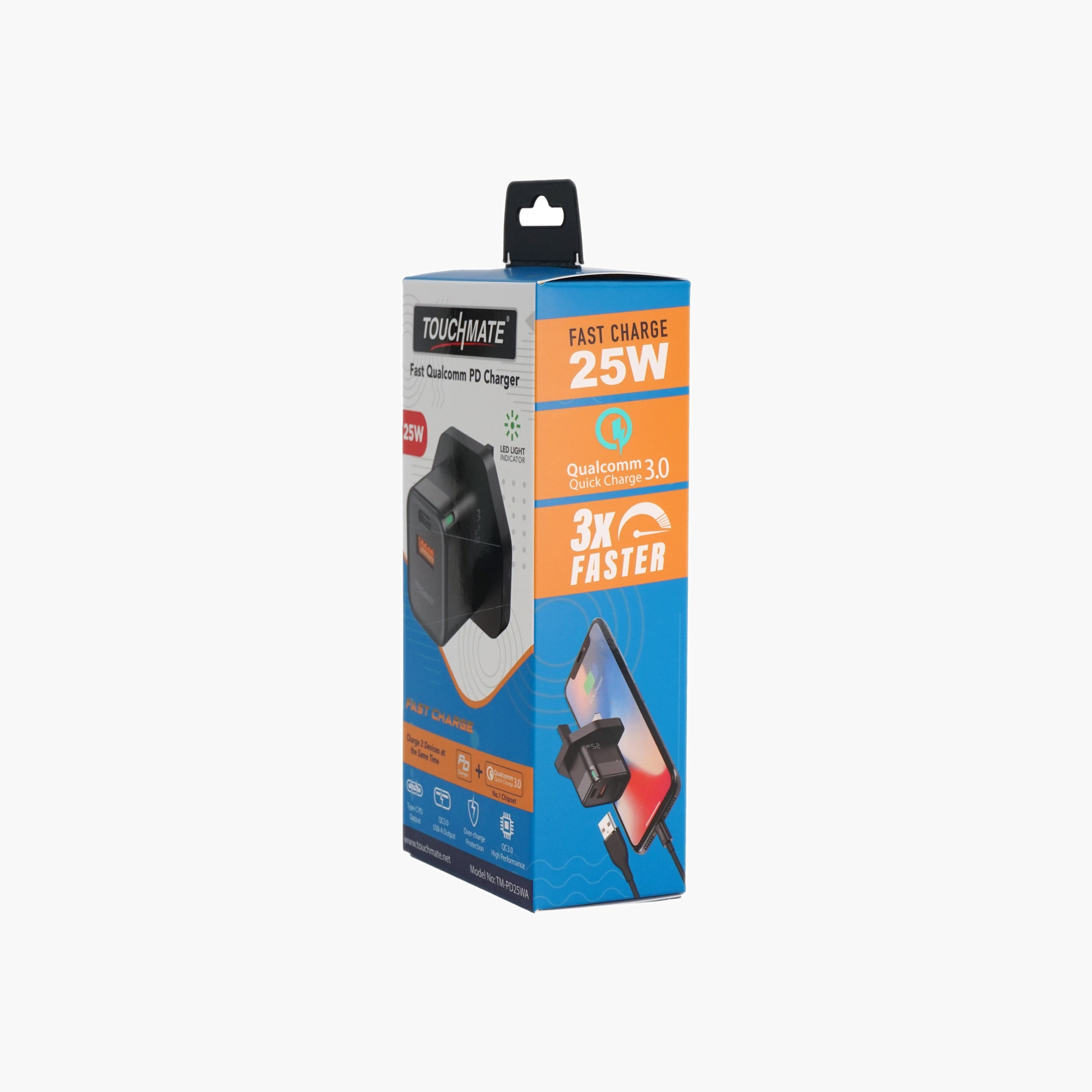 تاتش ميتشاحن حائط سريع 25 واط PD-electronics-accessories-image-6