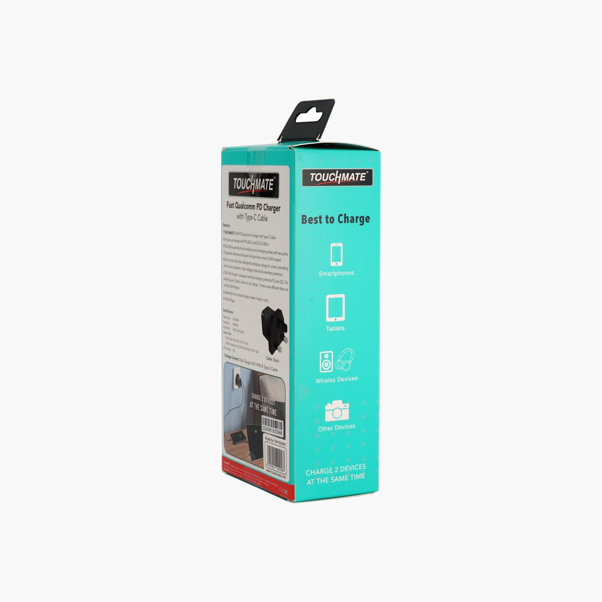 تاتش ميتشاحن حائط 25 واط-electronics-accessories-image-6