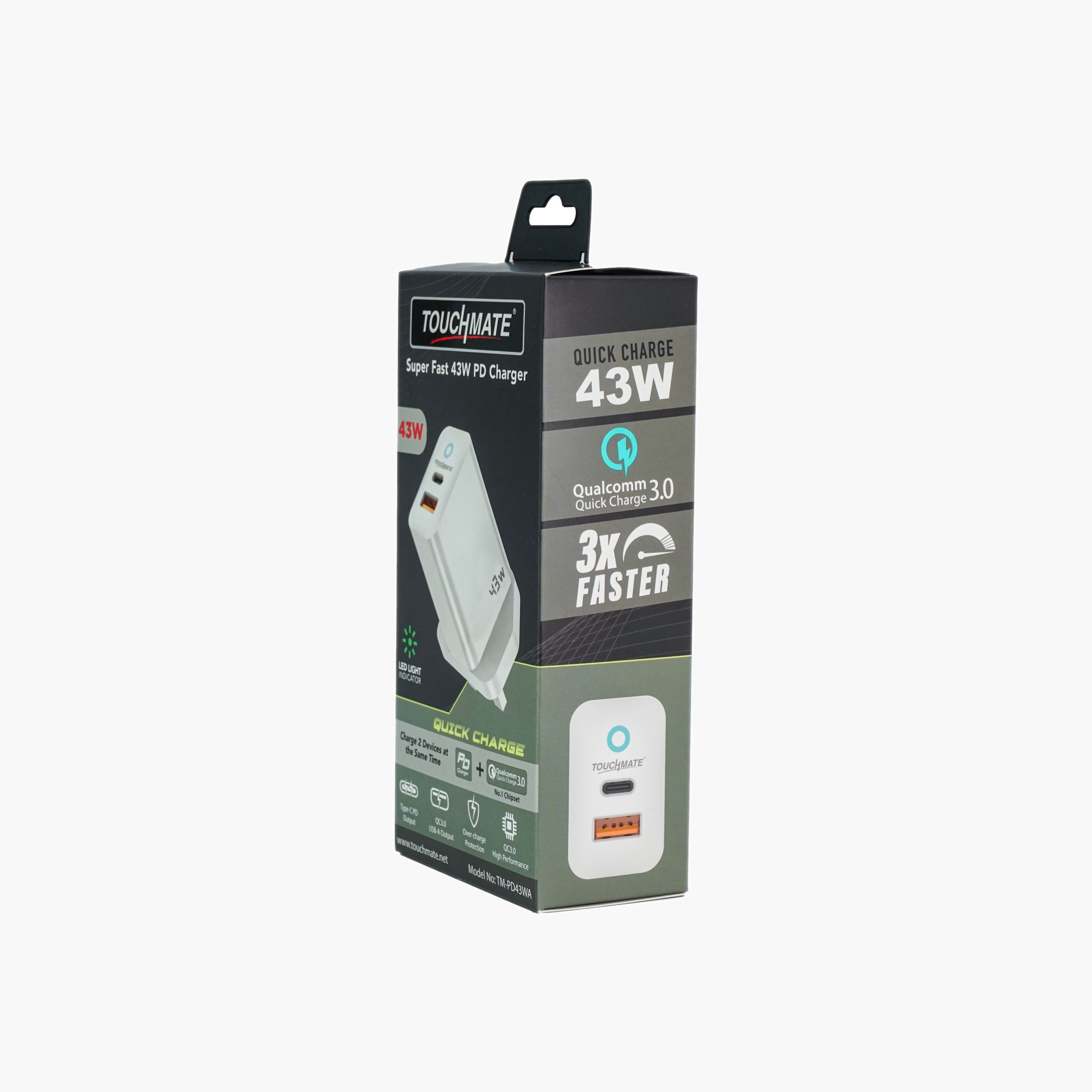 تاتش ميتشاحن حائط سريع الشحن-electronics-accessories-image-3