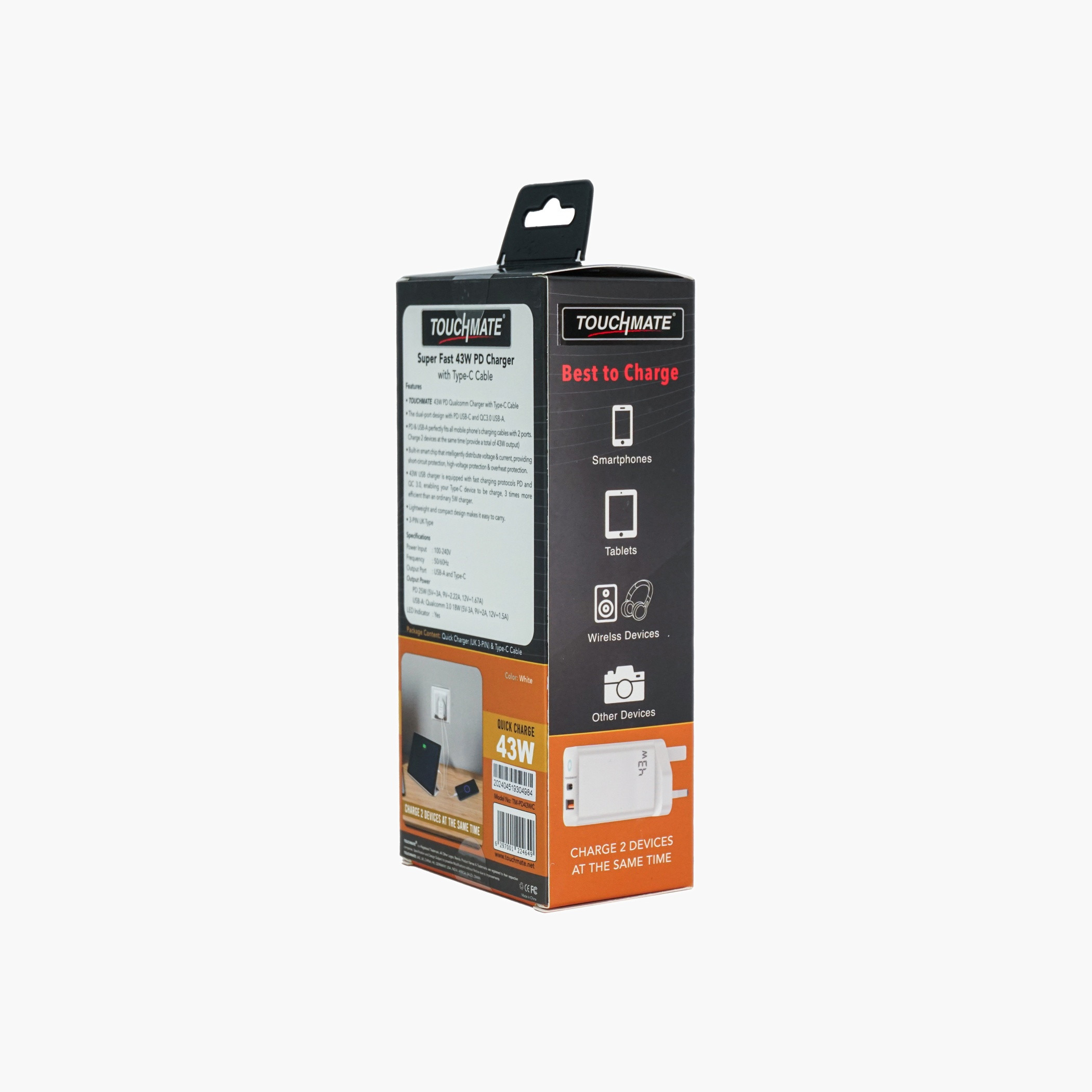 Touchmate Fast Charging Wall Charger Type C-electronics-accessories-image-8