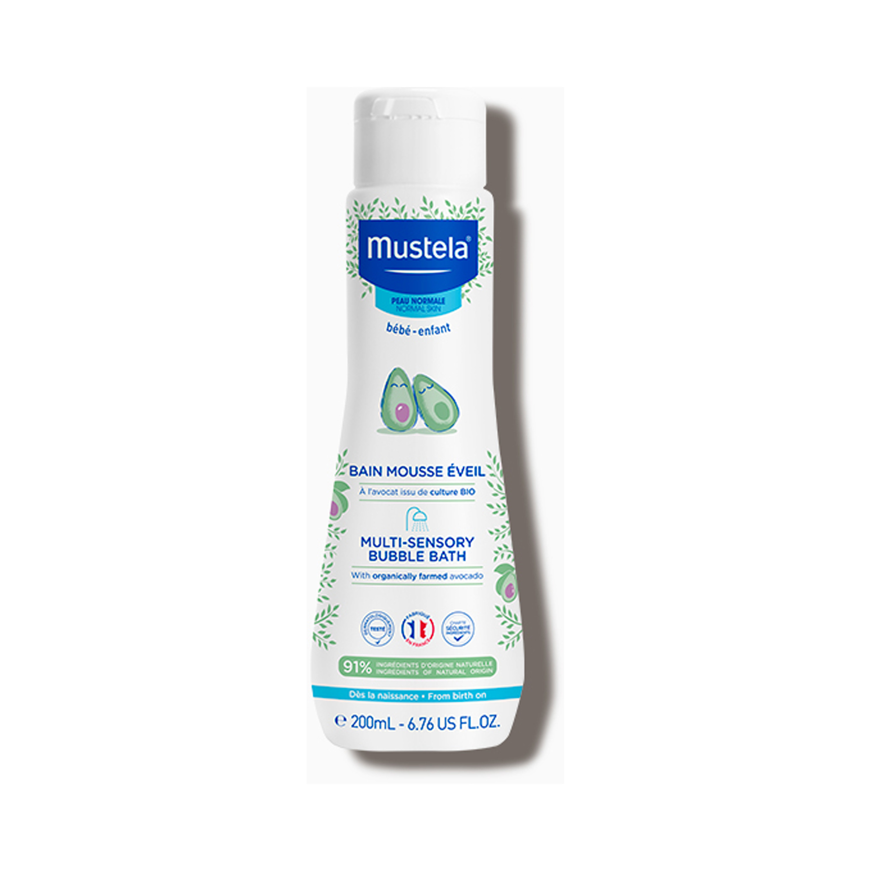 Mustela Multi Sensory Bubble Bath - 200 ml-baby-bathandcare-hairbodyskincare-image-1