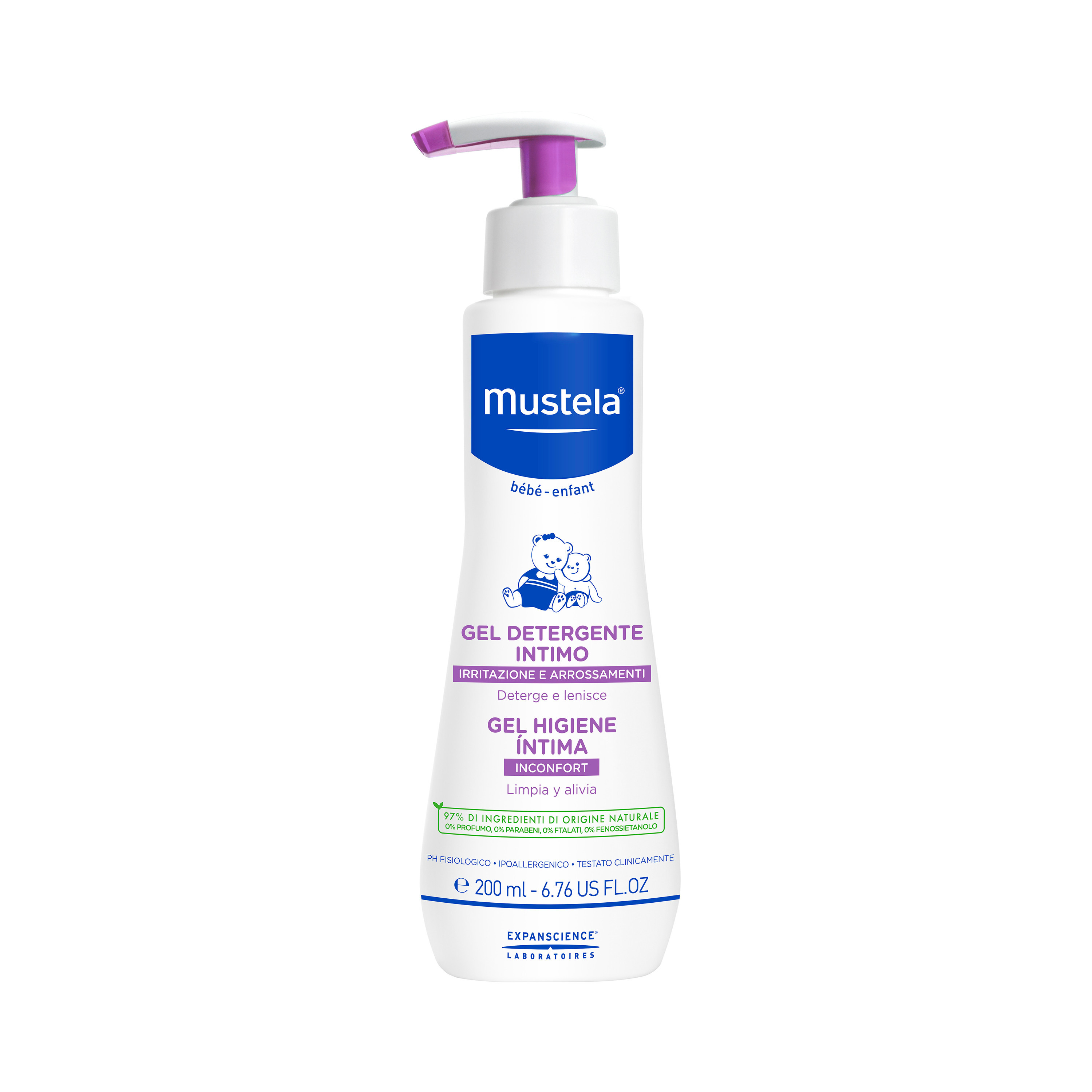 Mustela Intimate Cleansing Gel - 200 ml-baby-bathandcare-hairbodyskincare-image-1