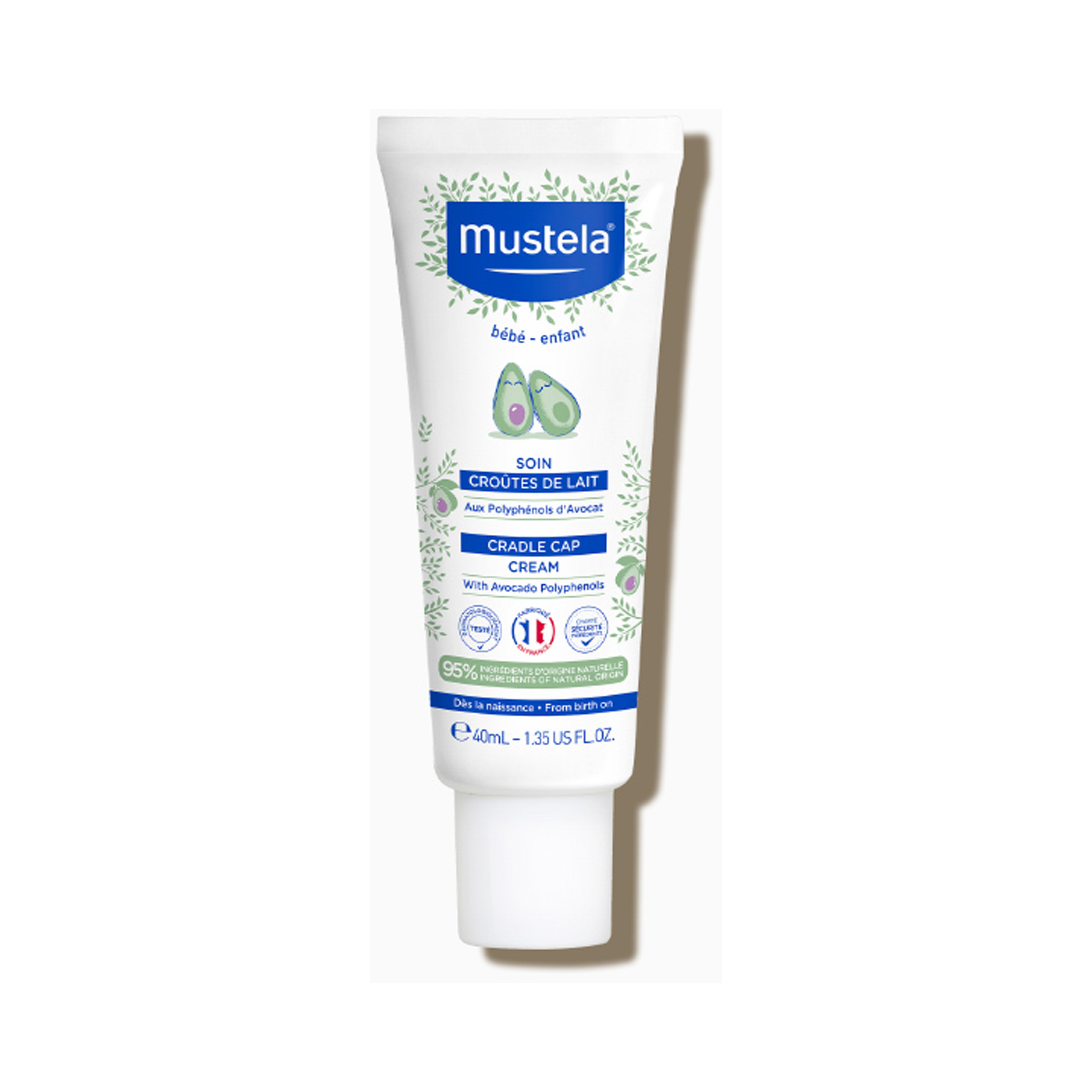 Mustela Cradle Cap Cream - 40 ml-baby-bathandcare-hairbodyskincare-lotionsandcreams-image-1