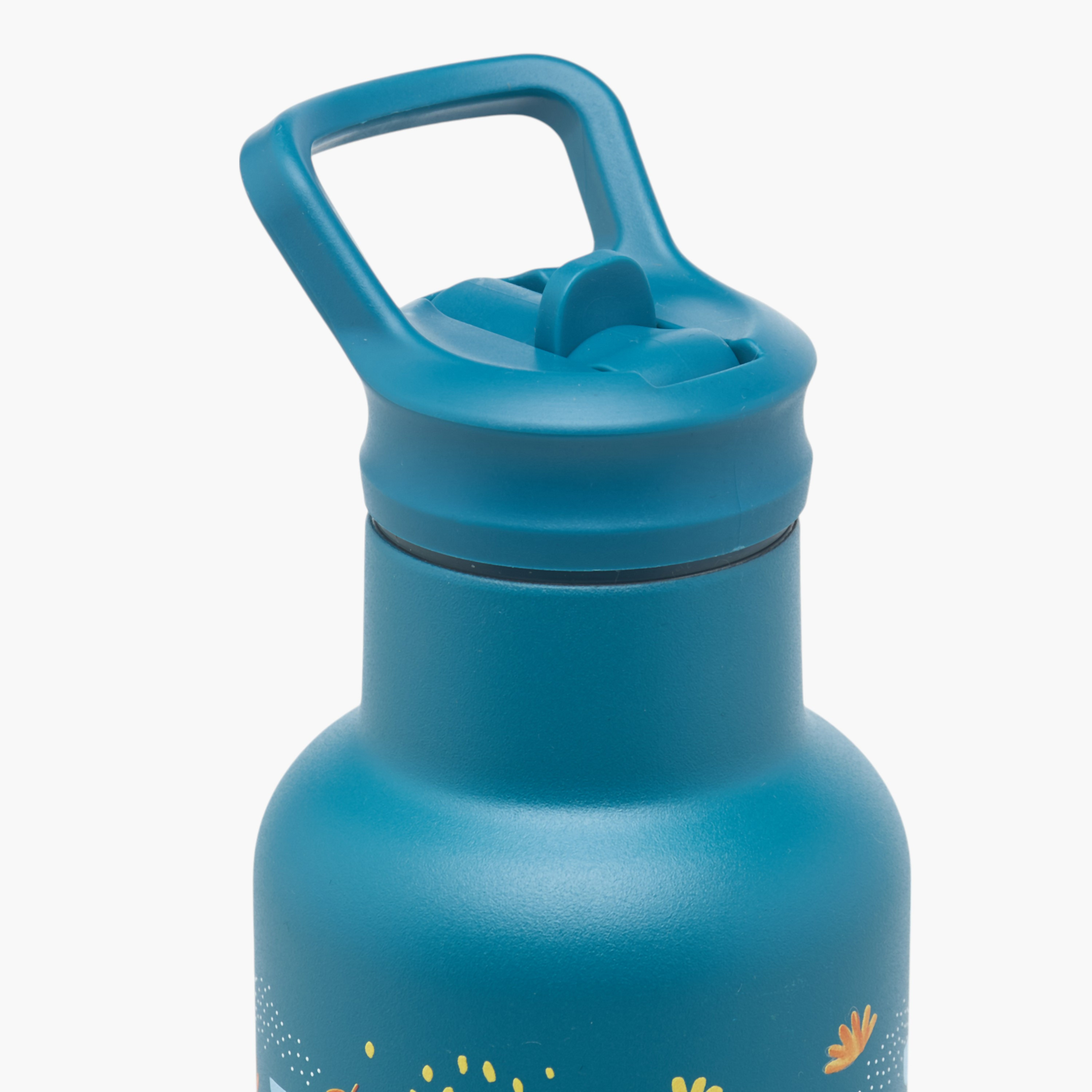 Sassi Chewy The Elephant Print Vacuum Insulated Bottle - 350 ml-baby-feeding-mealtimeessentials-image-3