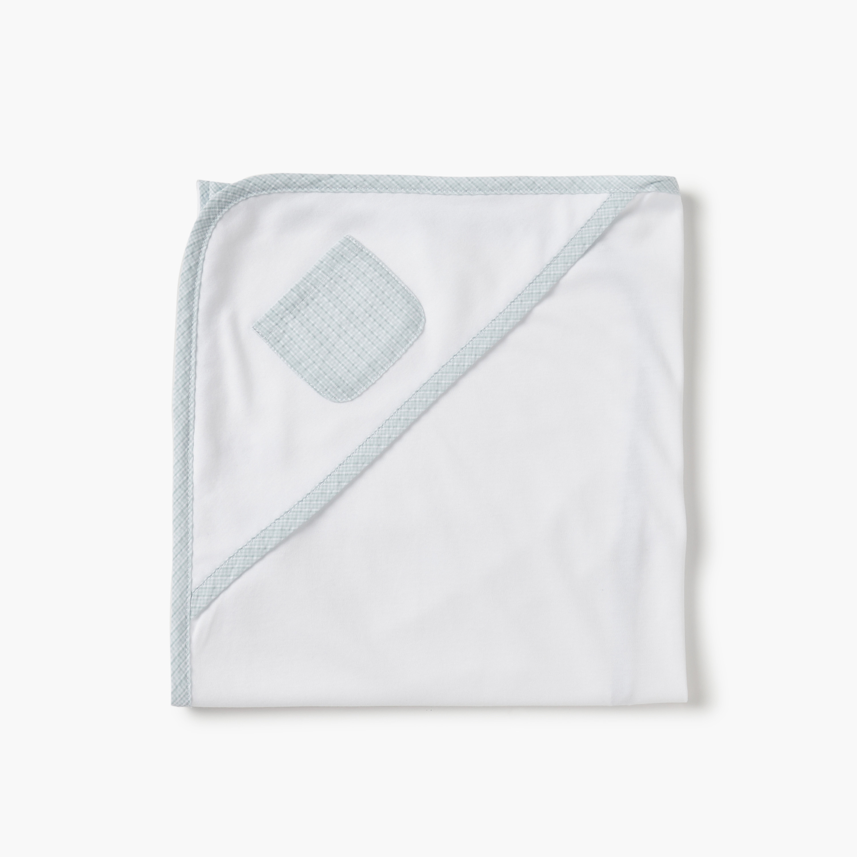 Giggles Patchwork Receiving Blanket - 70x70 cm-baby-nursery-blanketsandswaddles-receivingblankets-image-1
