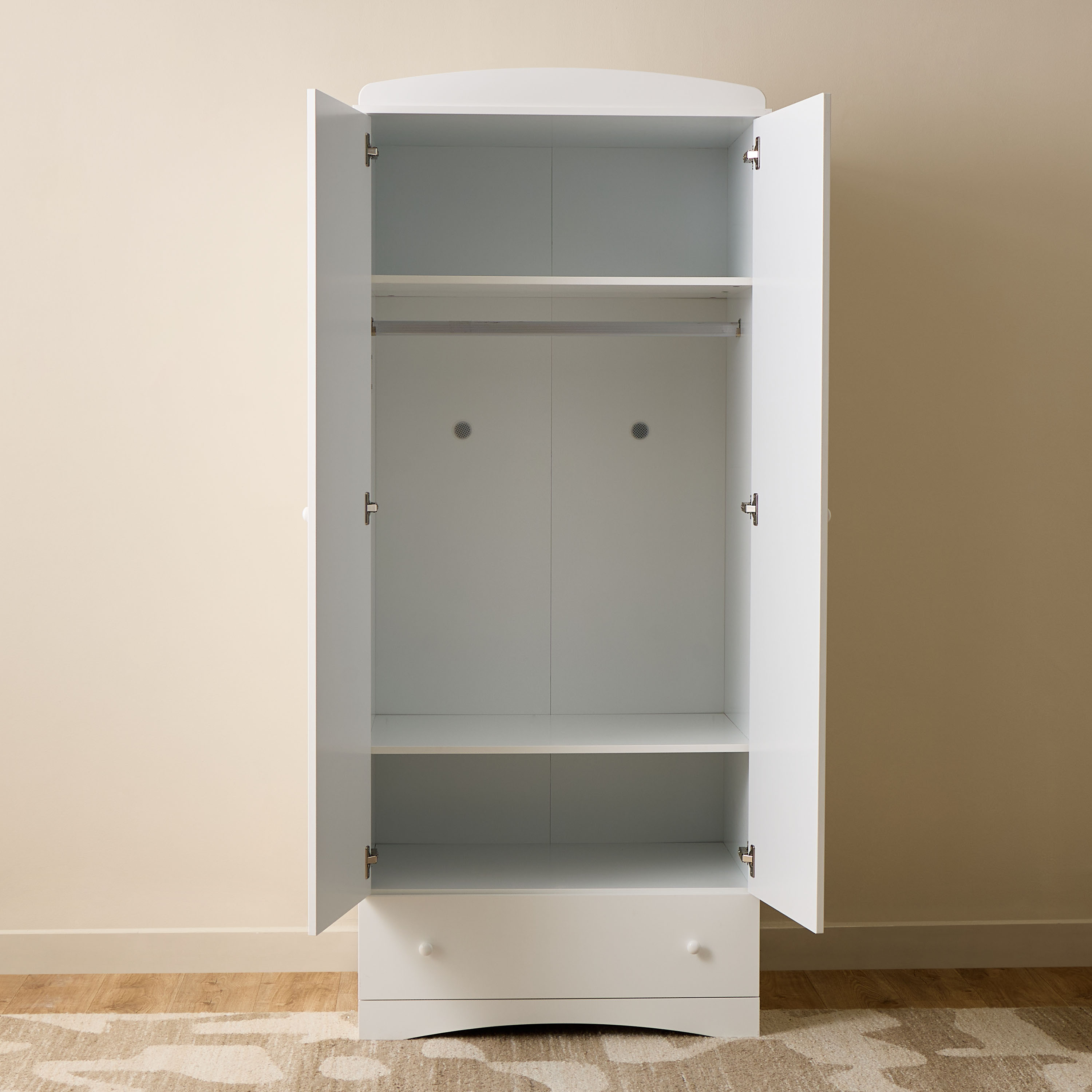 Juniors 2-Door Wardrobe with Drawer-baby-nursery-furniture-wardrobesandstorage-image-6