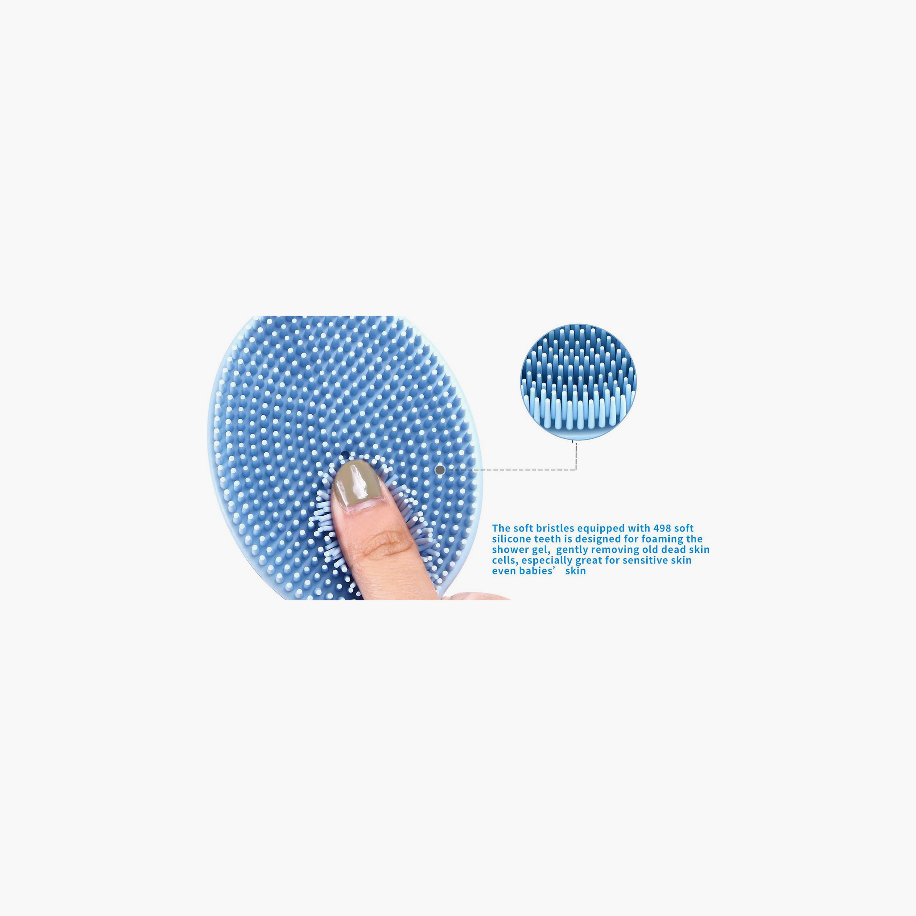 Luqu Silicon Bath Brush-baby-bathandcare-hairbodyskincare-image-2