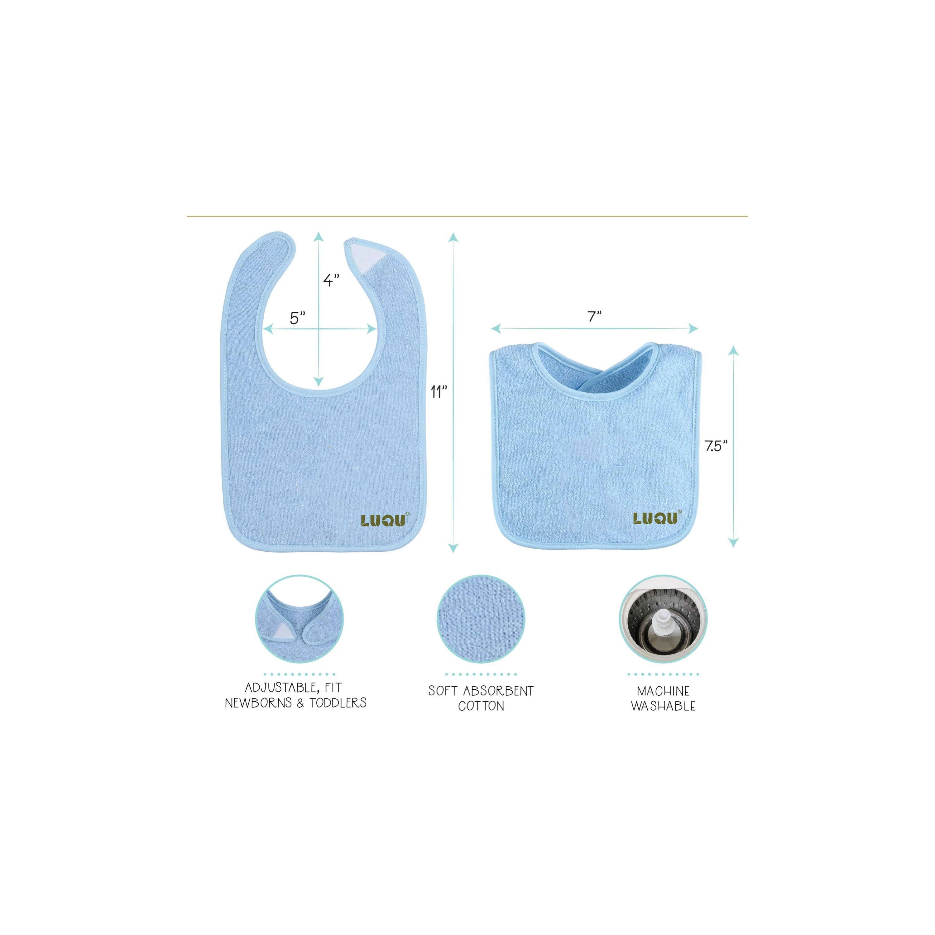 مريلة المقاومة للماء 3 قطع من لوكو-baby-feeding-bibs-image-10